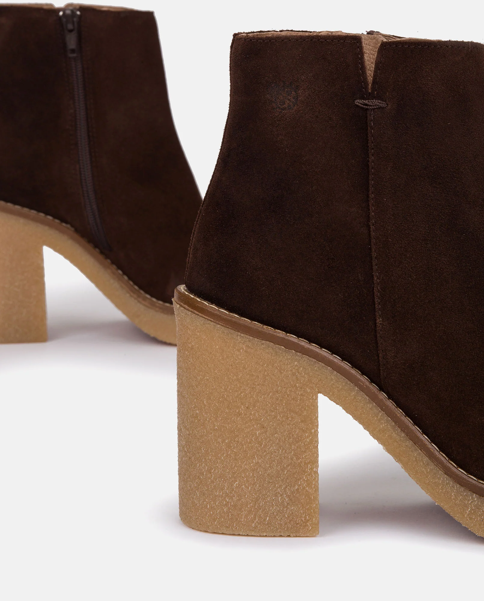 Botín de tacón Gela 001 marron - Image 3