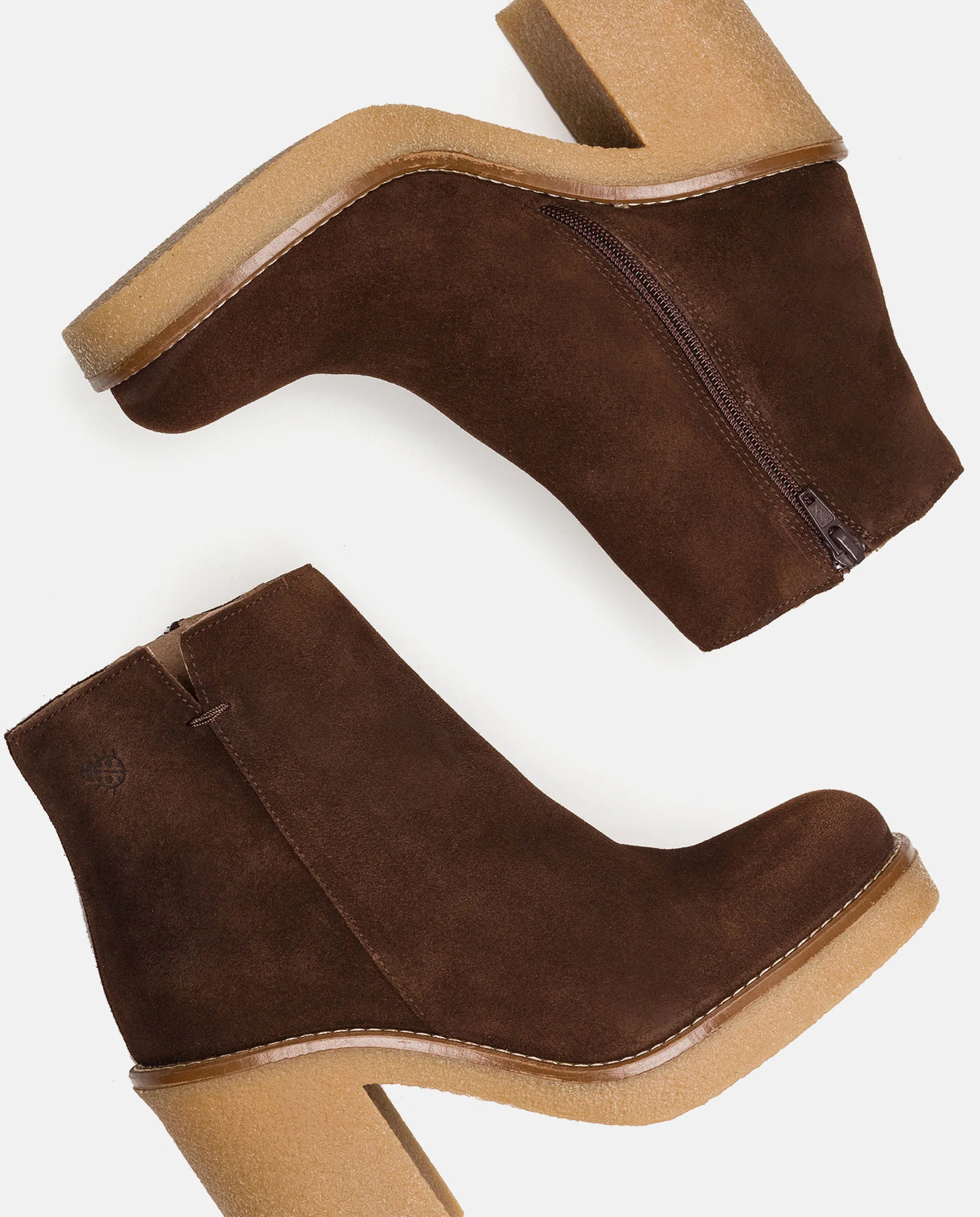 Botín de tacón Gela 001 marron - Image 5