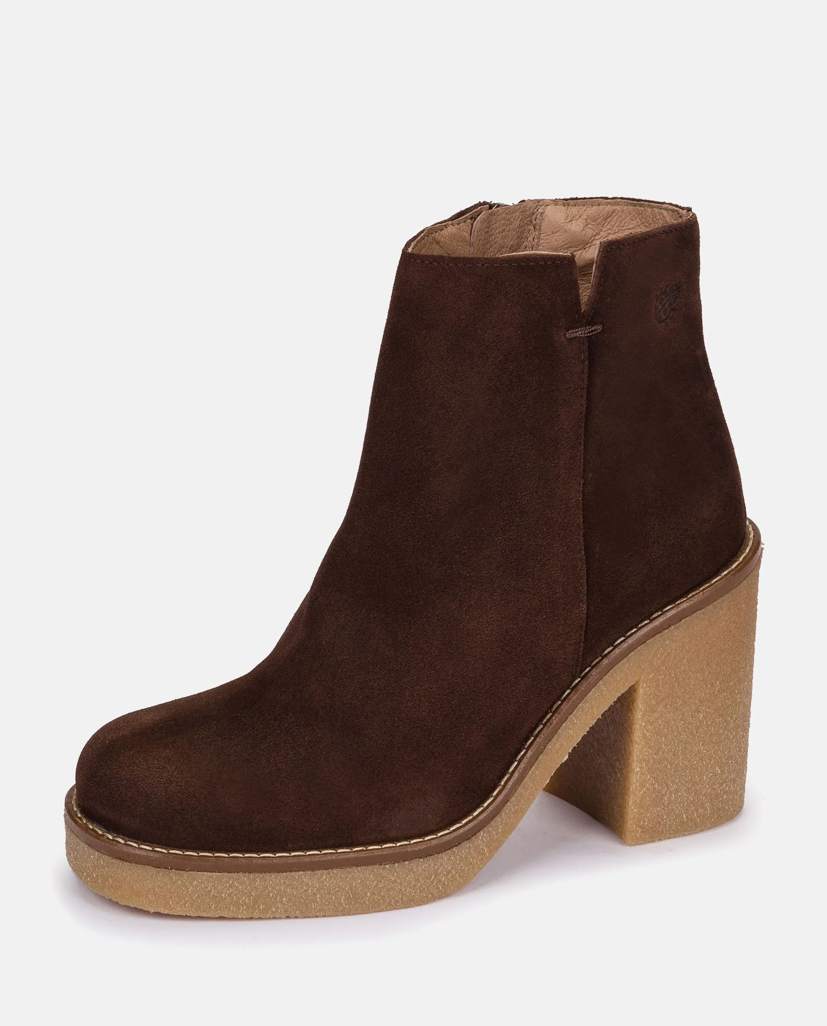 Botín de tacón Gela 001 marron - Image 7