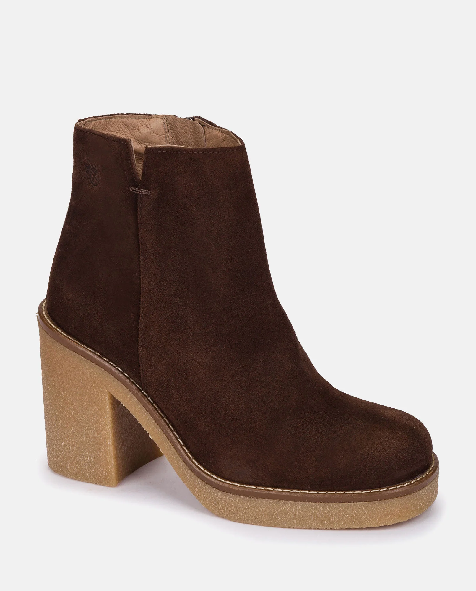 Botín de tacón Gela 001 marron - Image 8