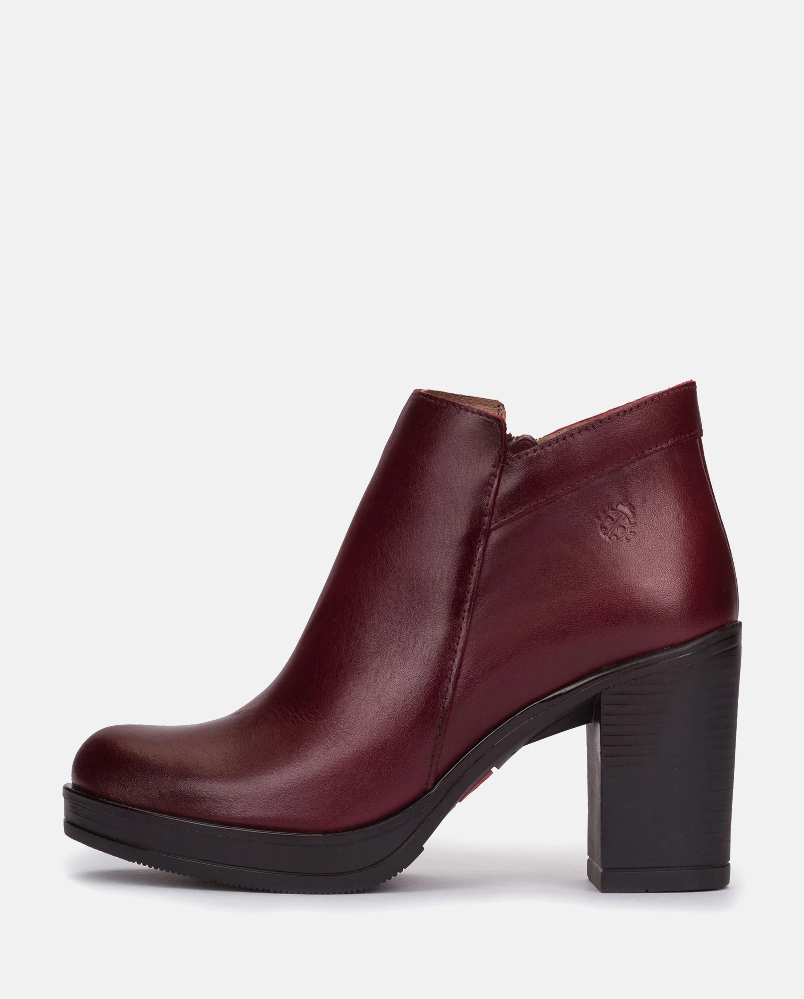 Botín de tacón Pilsen 004 burdeos - Image 6