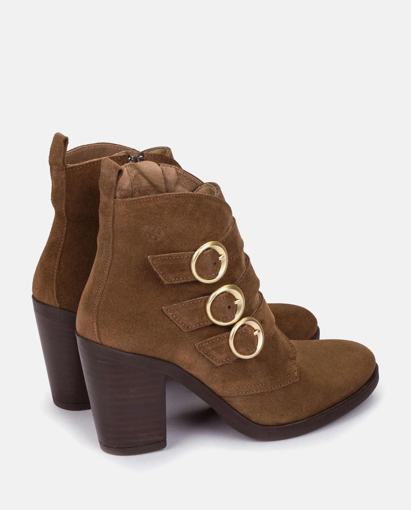 Botín de tacón TOURS-005 marrón - Image 4