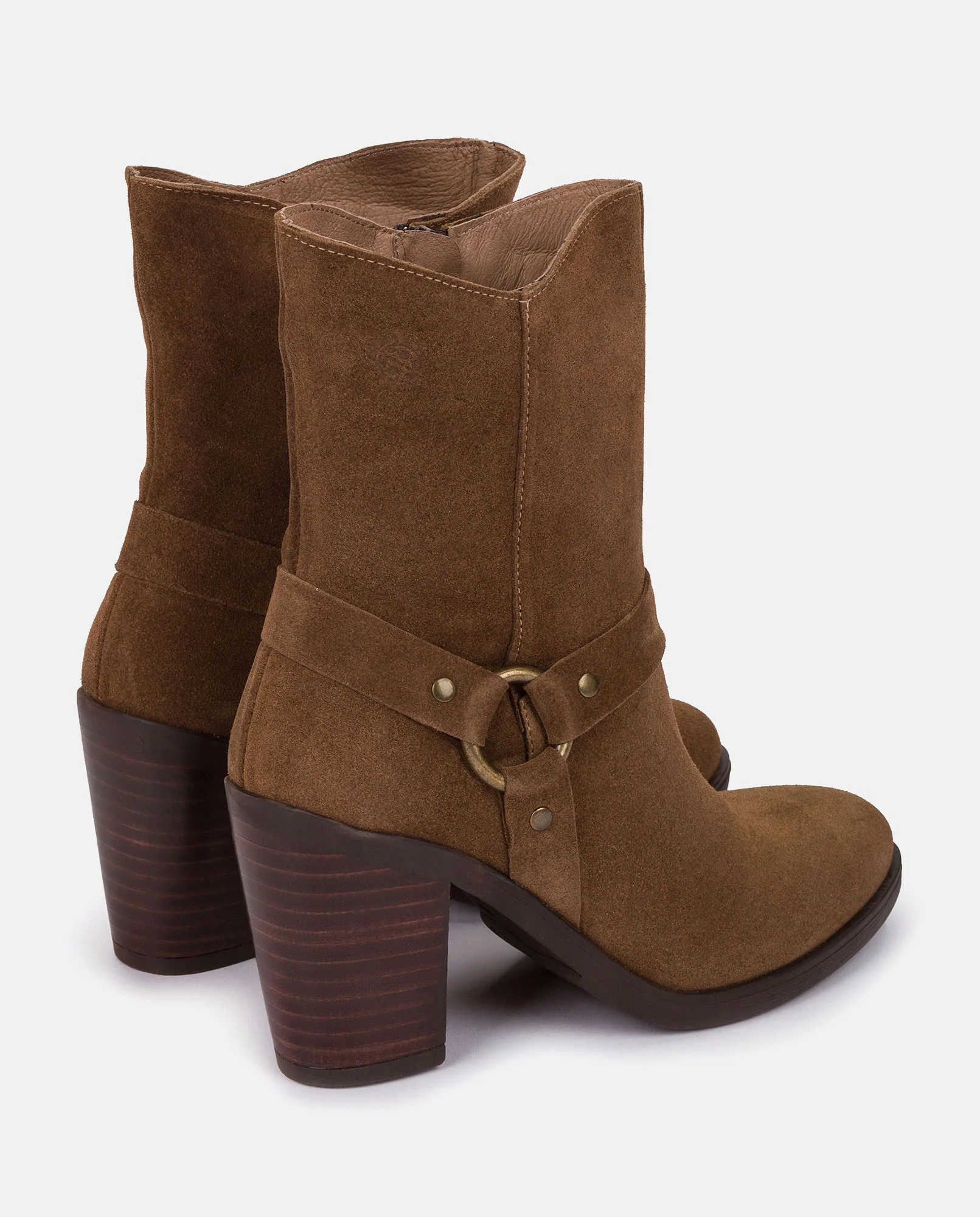 Botín de tacón TOURS-008 MARRON - Image 4