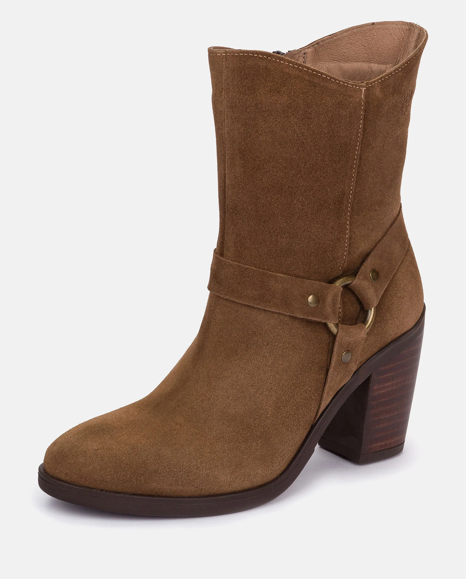 Botín de tacón TOURS-008 MARRON - Image 7