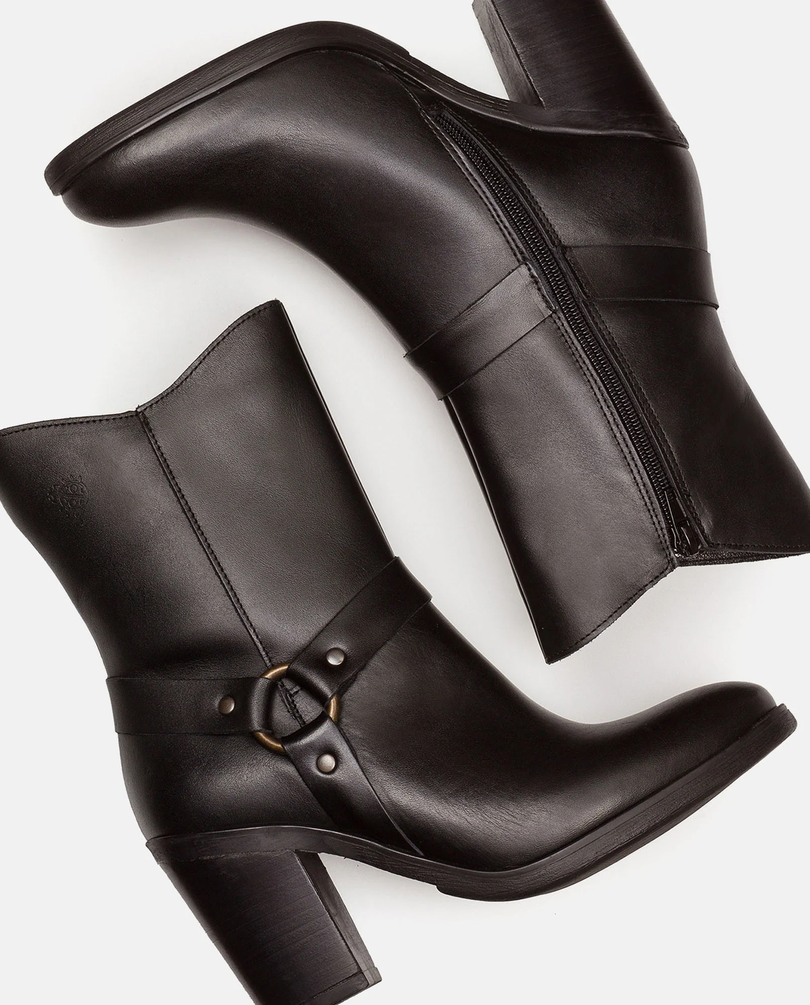 Botín de tacón TOURS-008 NEGRO - Image 5