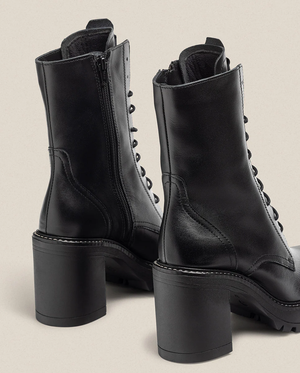 Botín de tacón TUNA-006 negro - Image 4