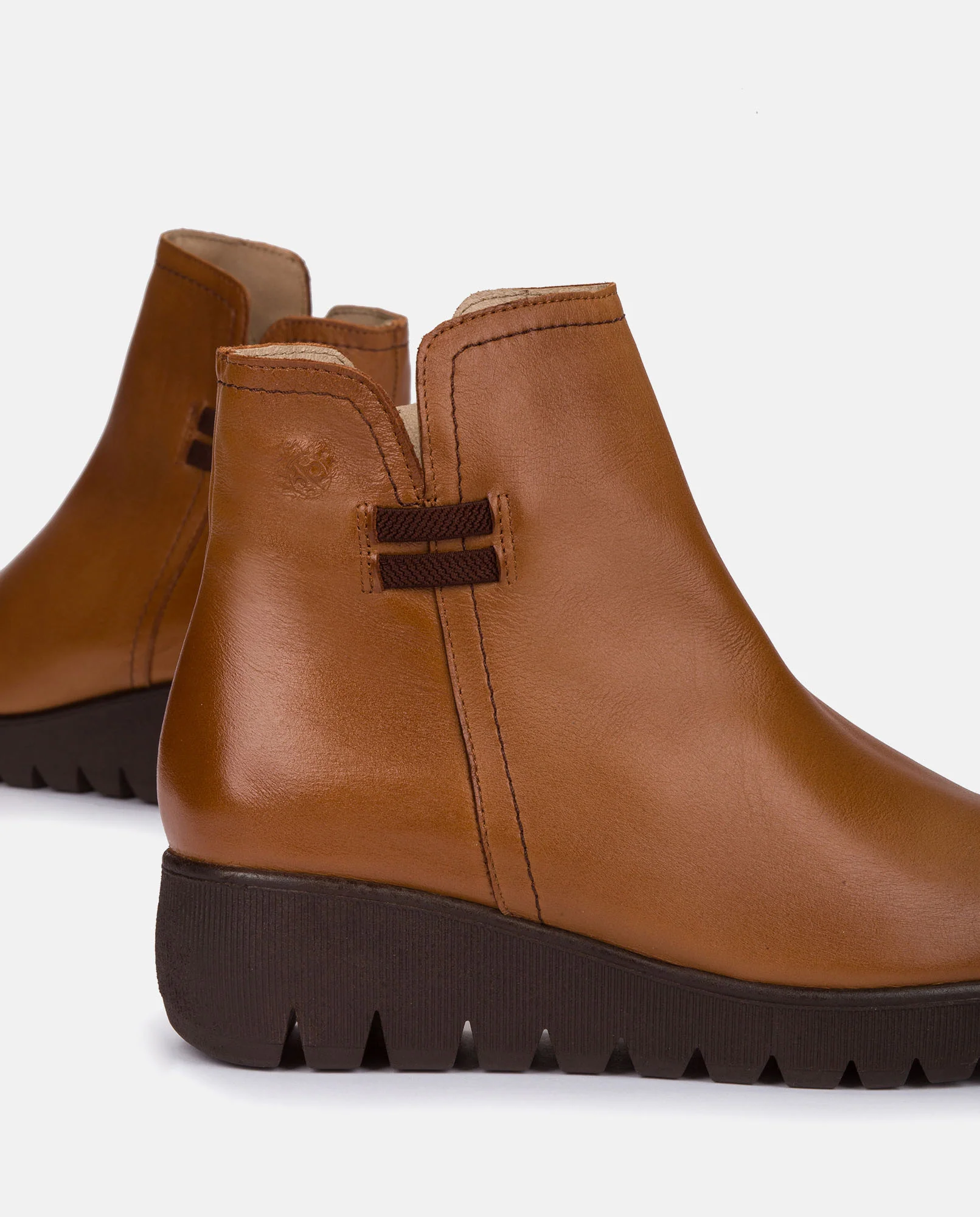 Botín plano Atenas 032 cuero - Image 3