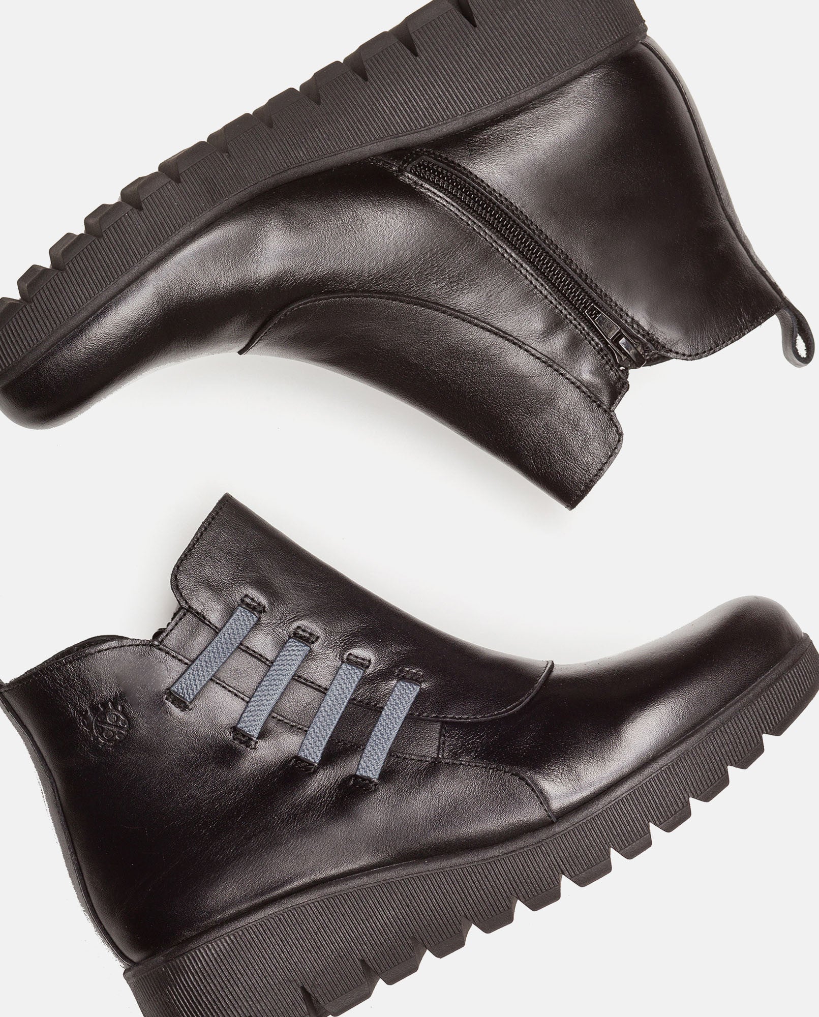 Botín plano Atenas 033 negro - Image 5