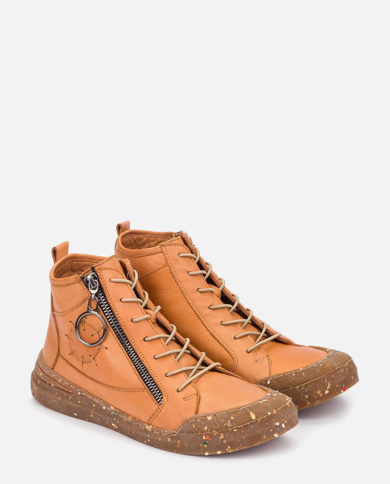 Botín plano London 001 marron - Image 3