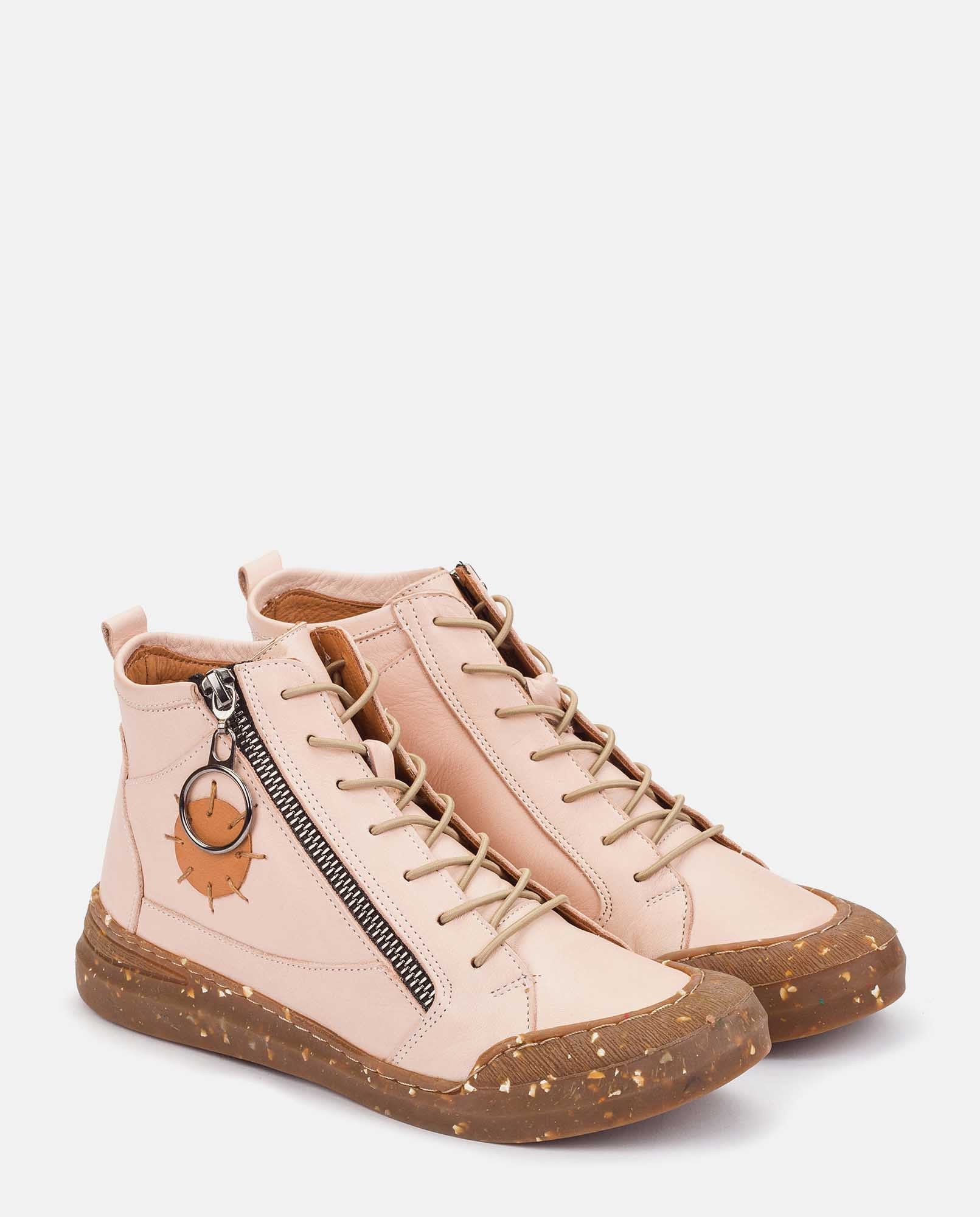 Botín plano London 001 rosa - Image 3