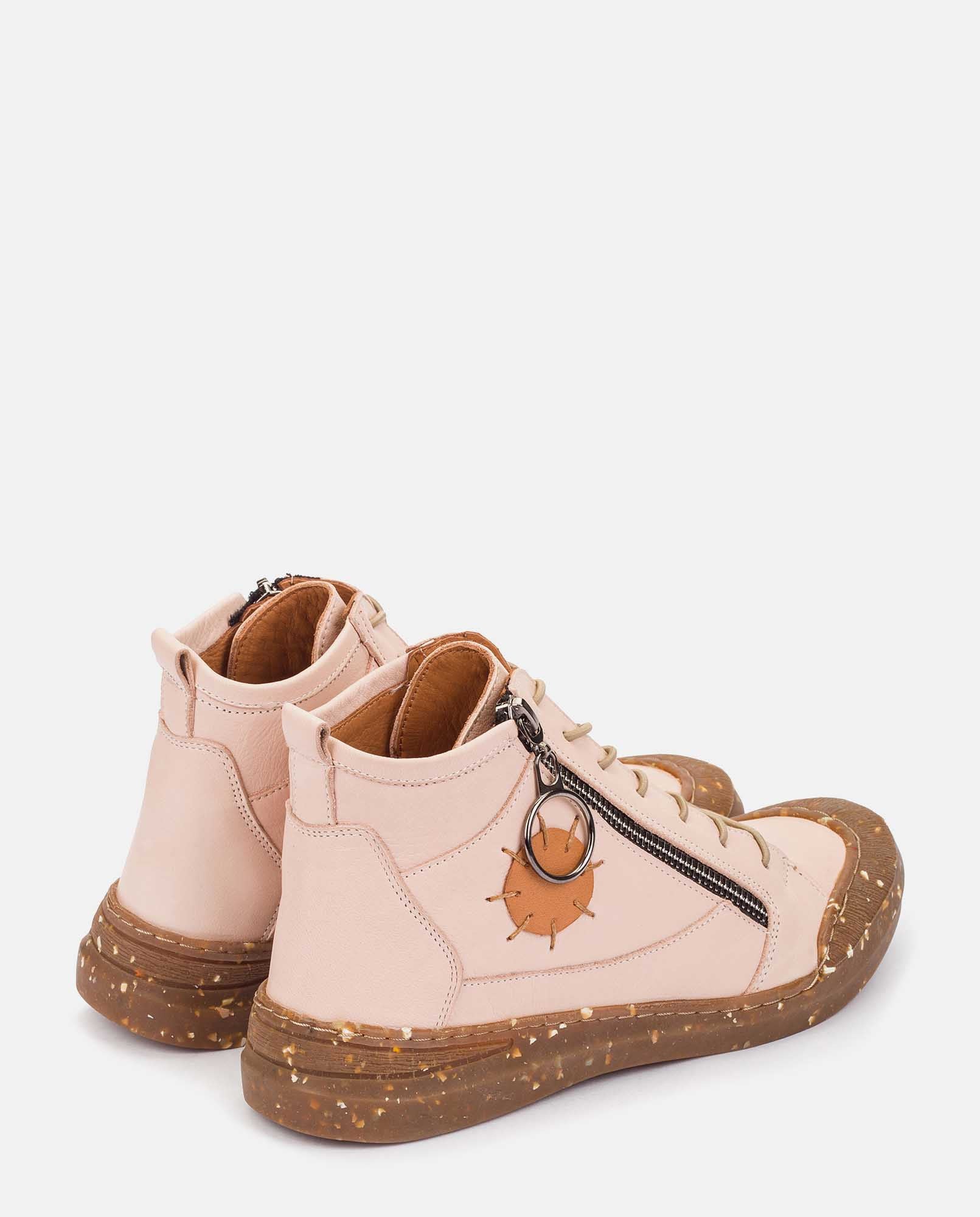 Botín plano London 001 rosa - Image 4