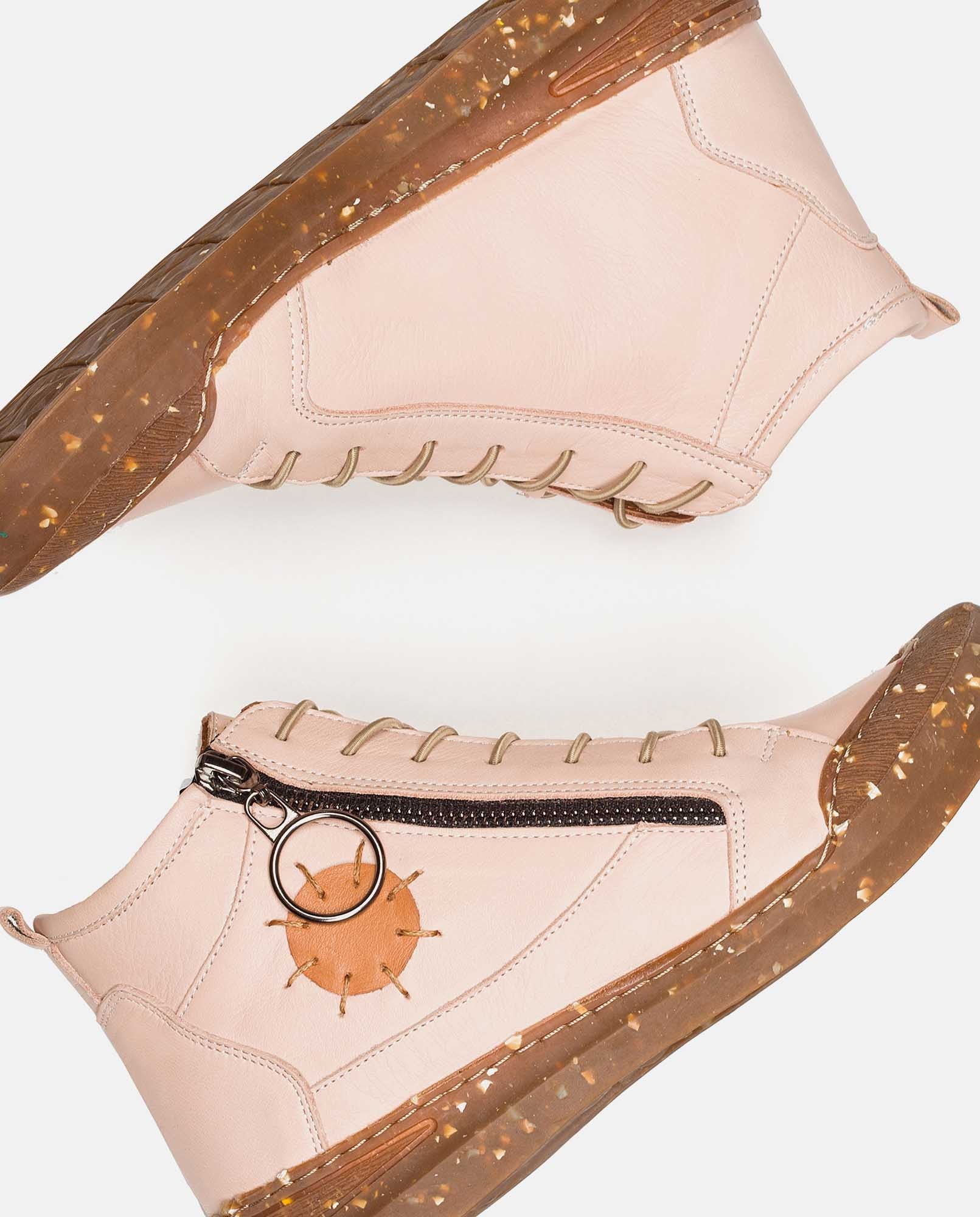 Botín plano London 001 rosa - Image 5