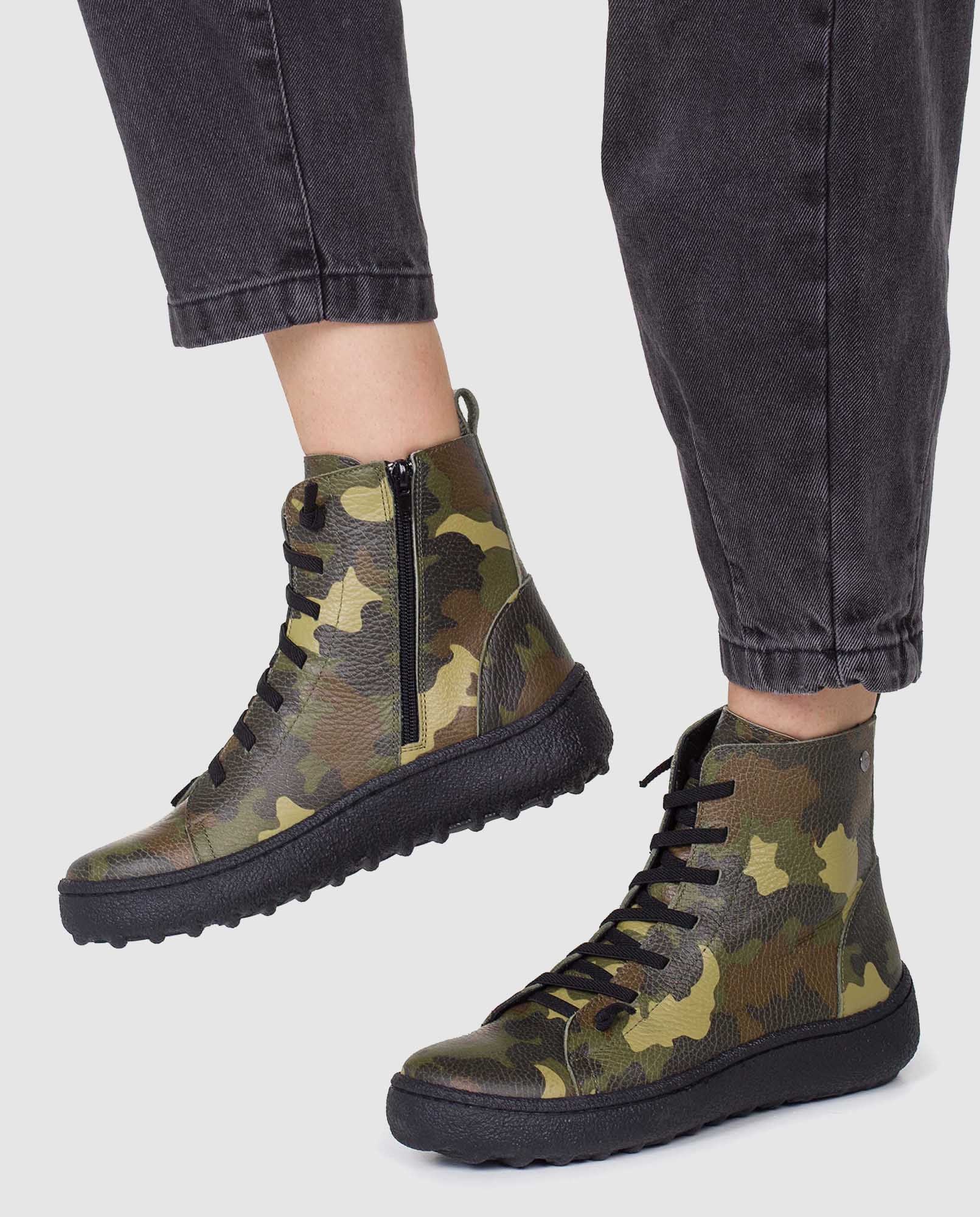 Botín plano Torino 001 militar - Image 6