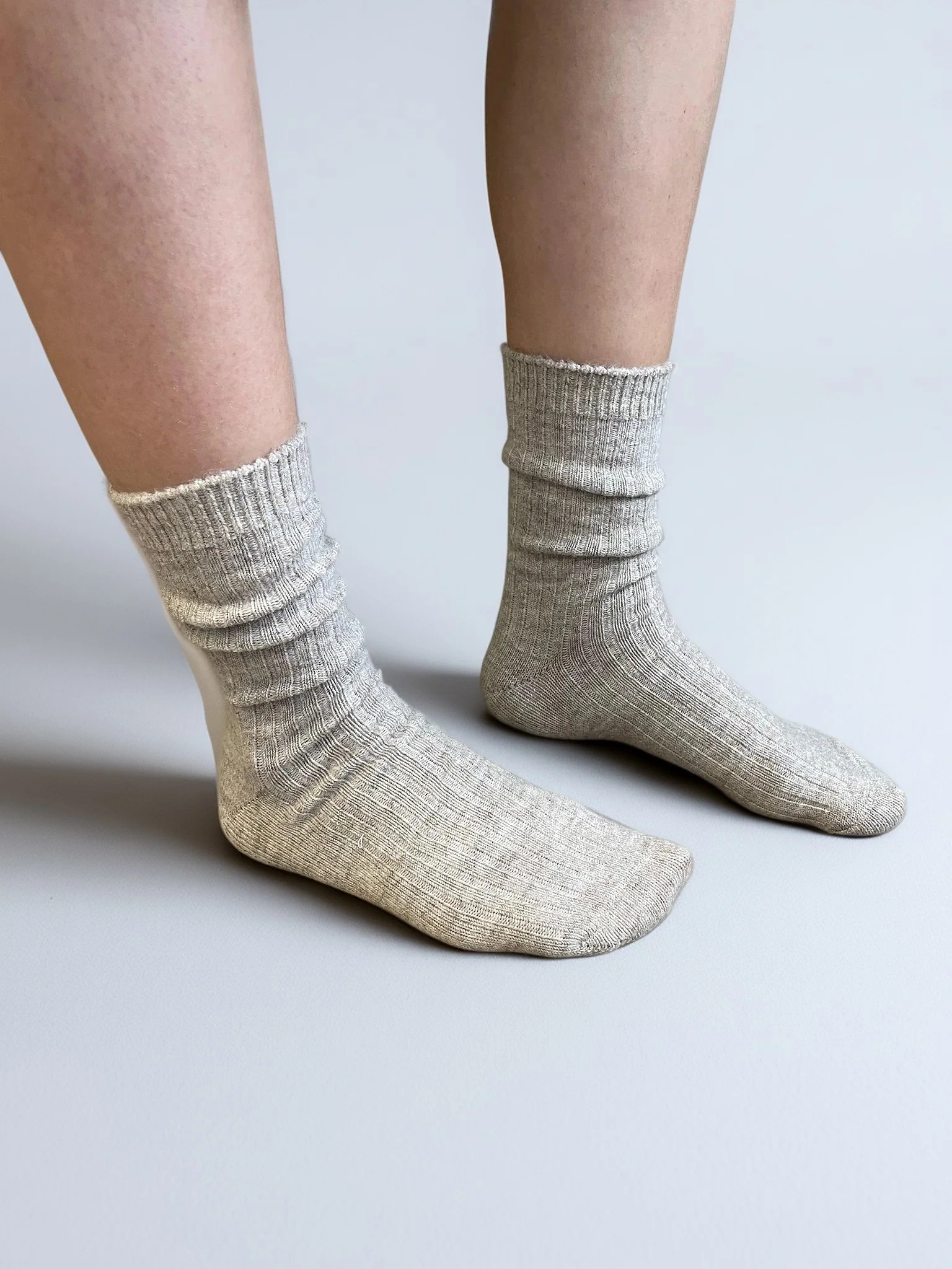 Calcetín beige - Image 4