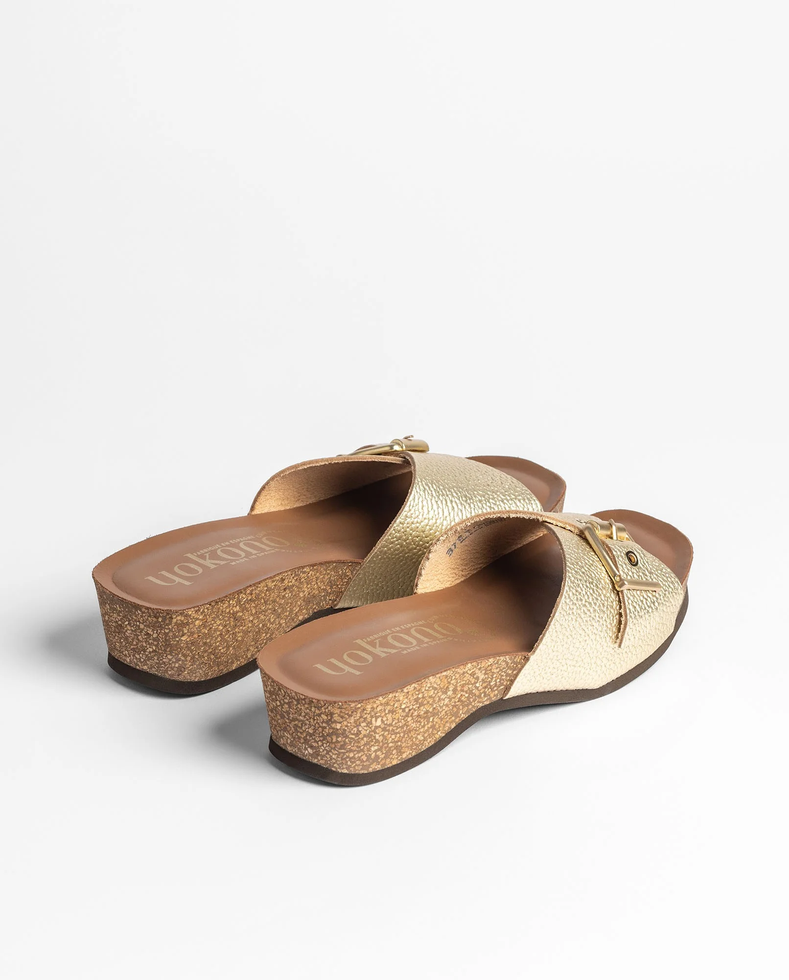 Sandalia cuña BOGO-260 dorado - Image 3