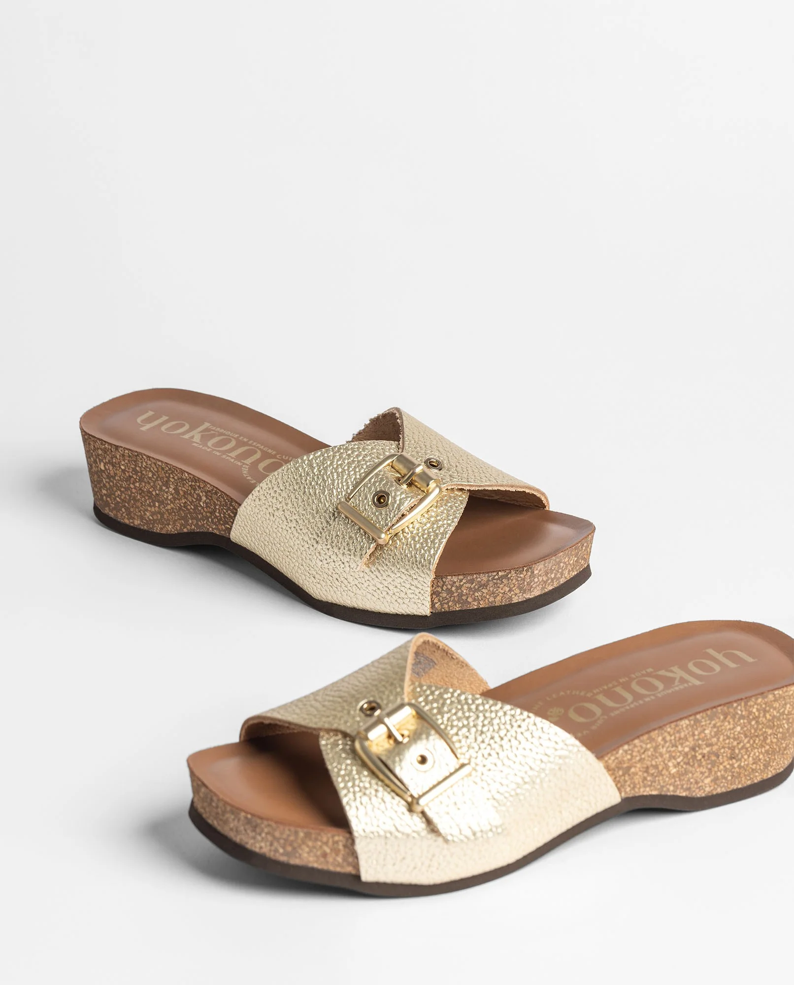 Sandalia cuña BOGO-260 dorado - Image 5