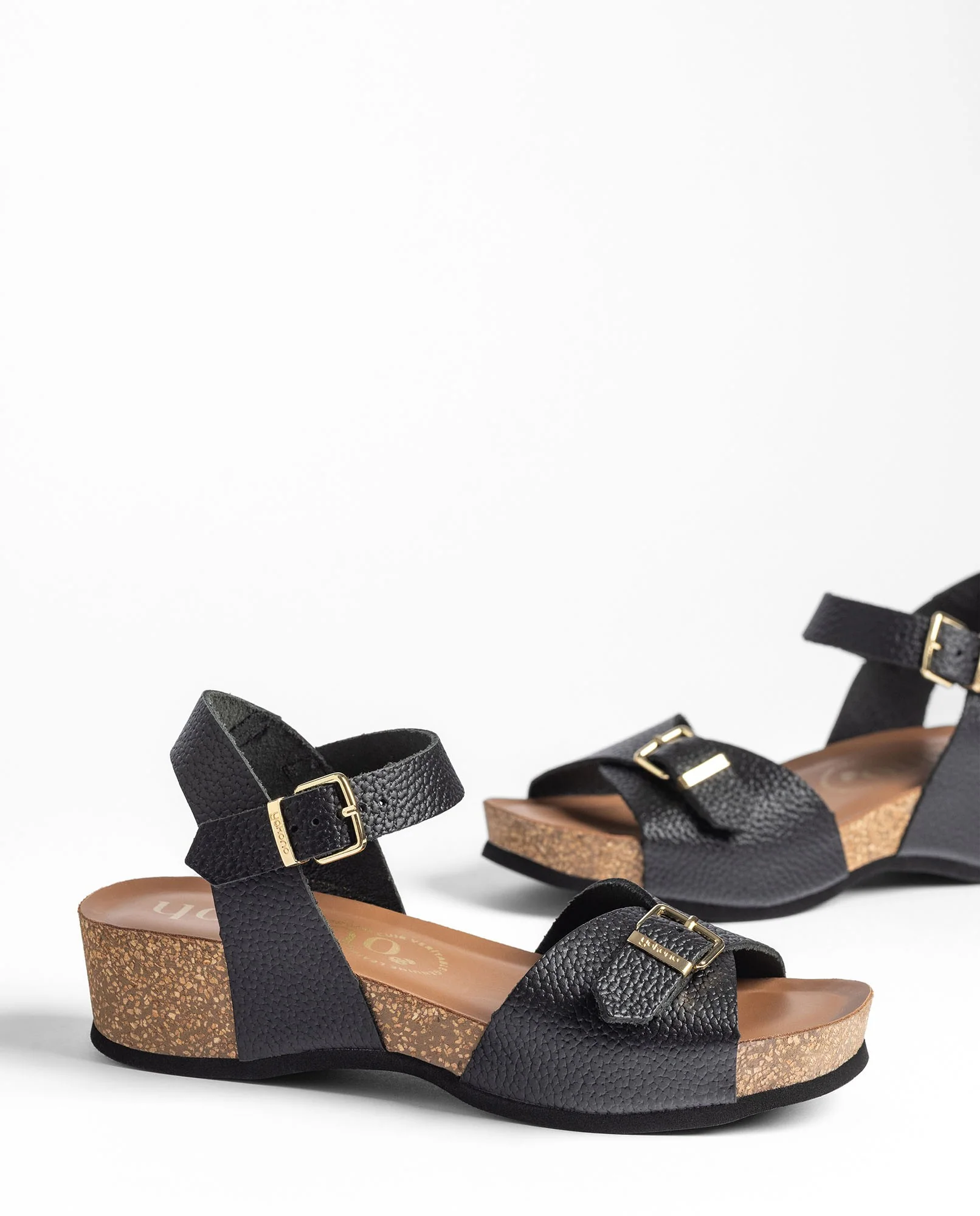 Sandalia cuña BOGO-263 negro - Image 4