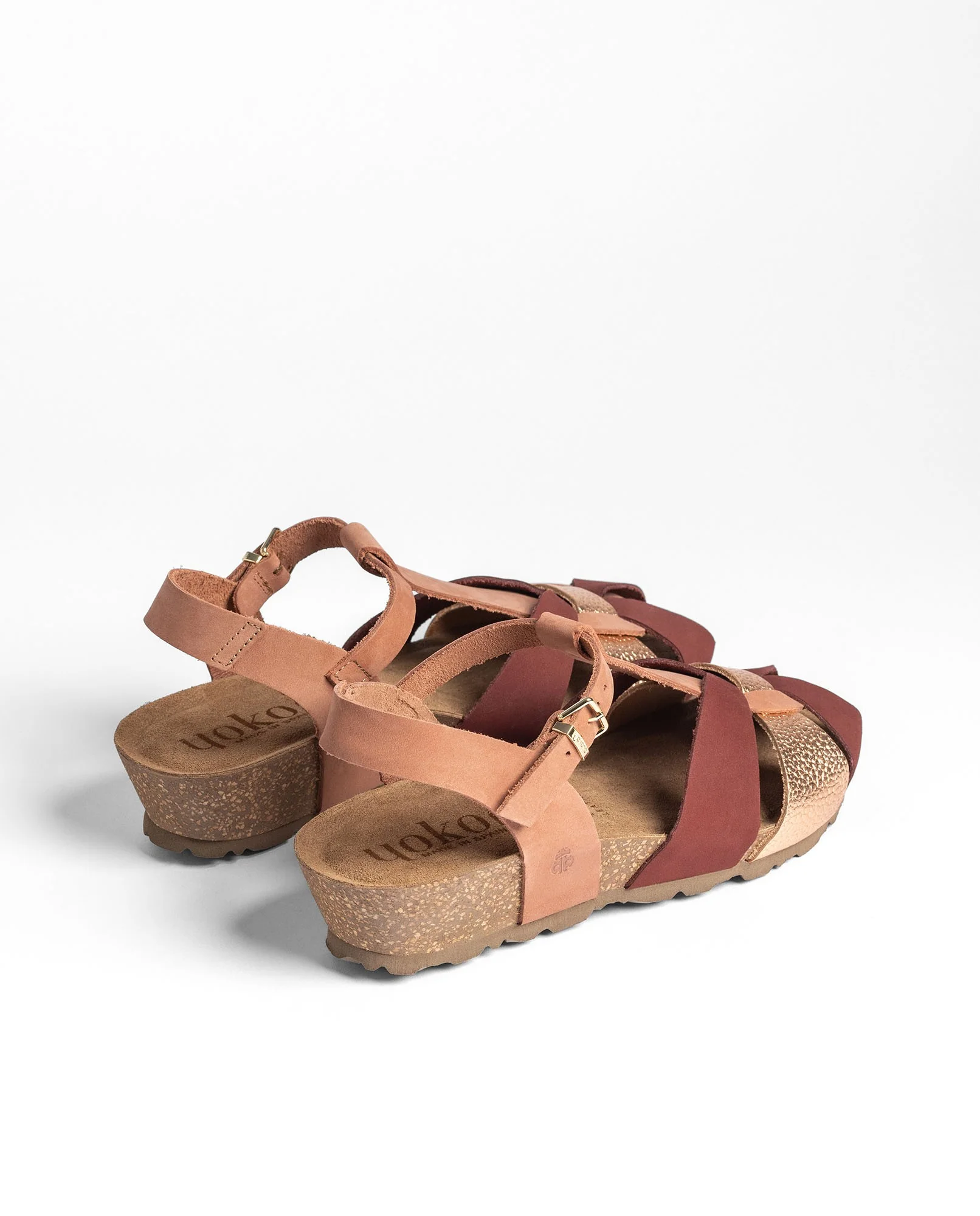 Sandalia cuña MONACO-260 multicolor - Image 3