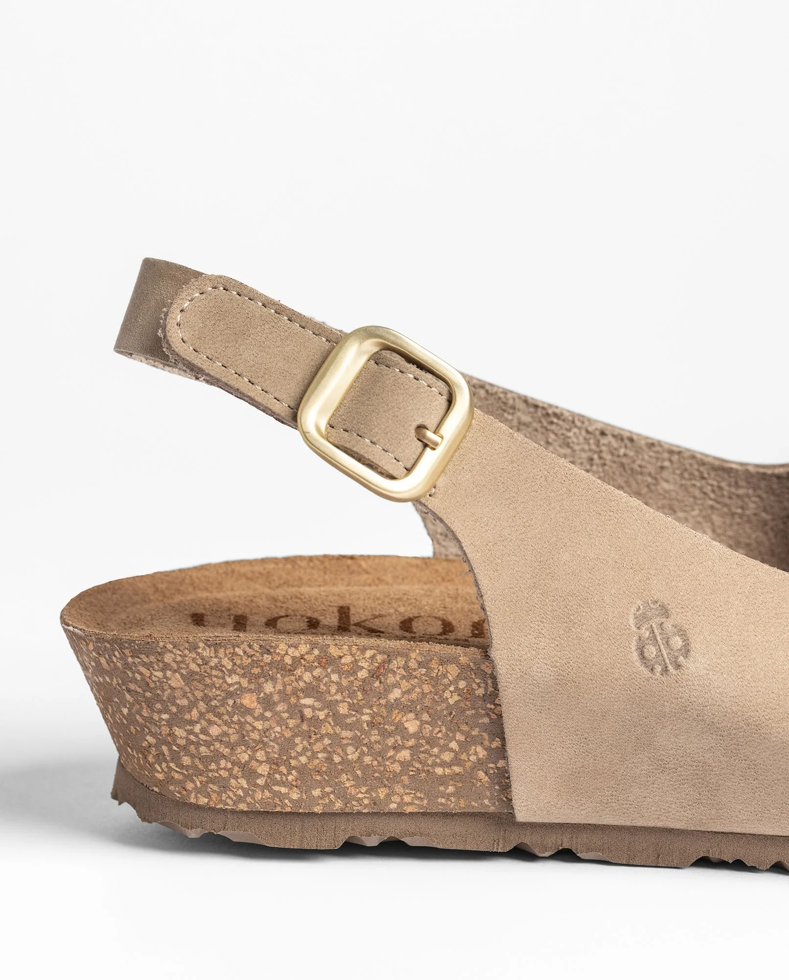 Sandalia cuña MONACO-262 marrón - Image 4