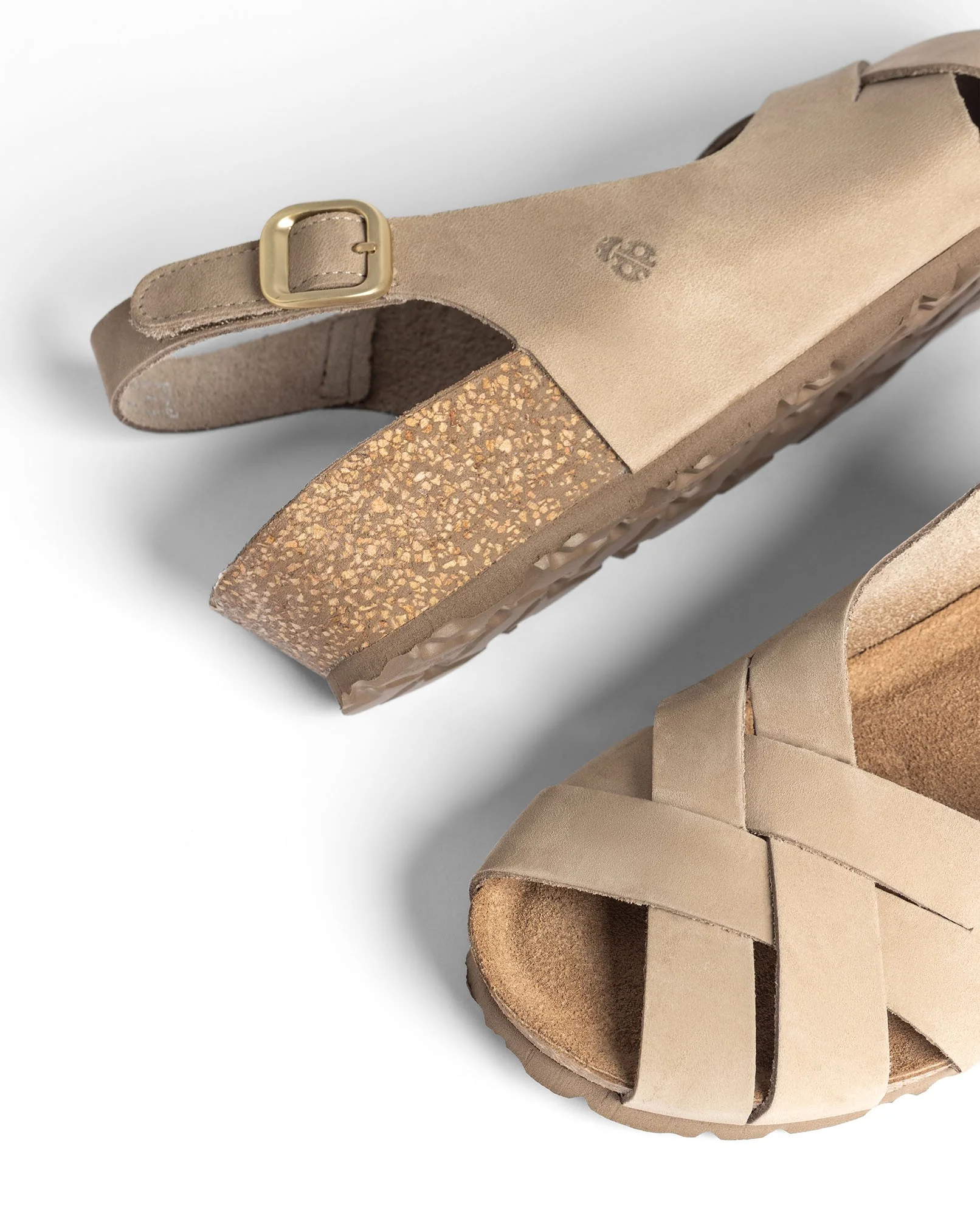 Sandalia cuña MONACO-262 marrón - Image 5