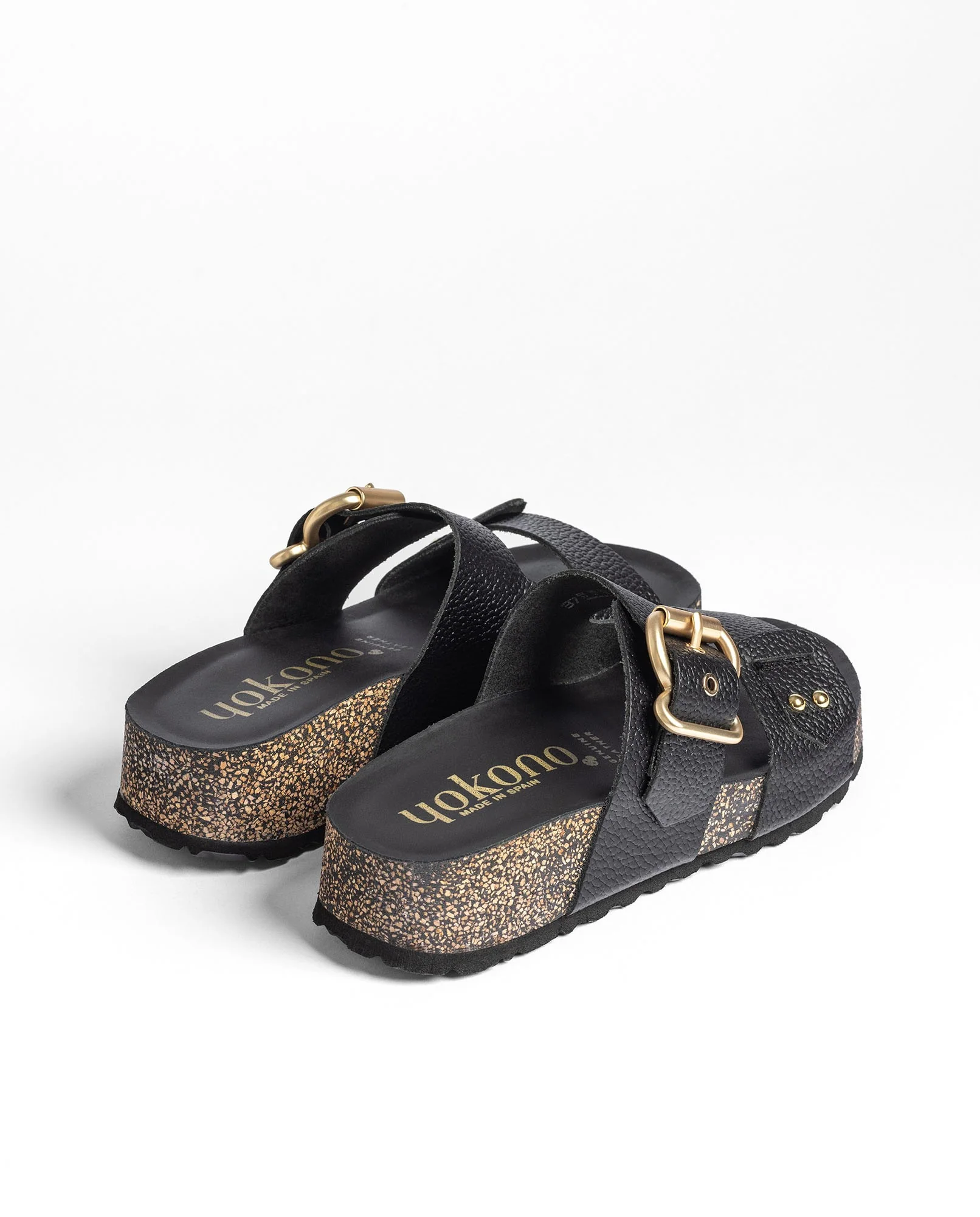 Sandalia plataforma WIWI-252 negro - Image 3