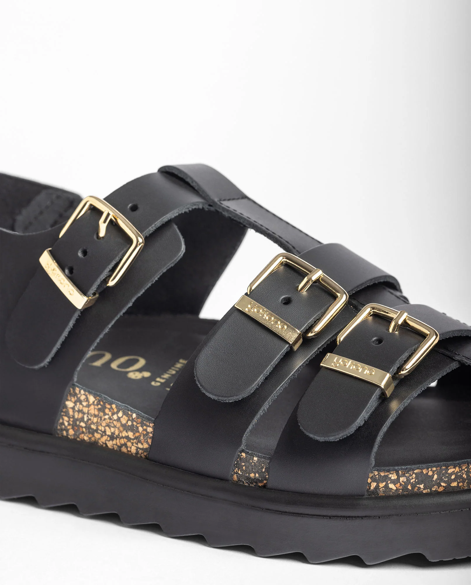 Sandalia de plataforma TUNEZ-114 negro - Image 5