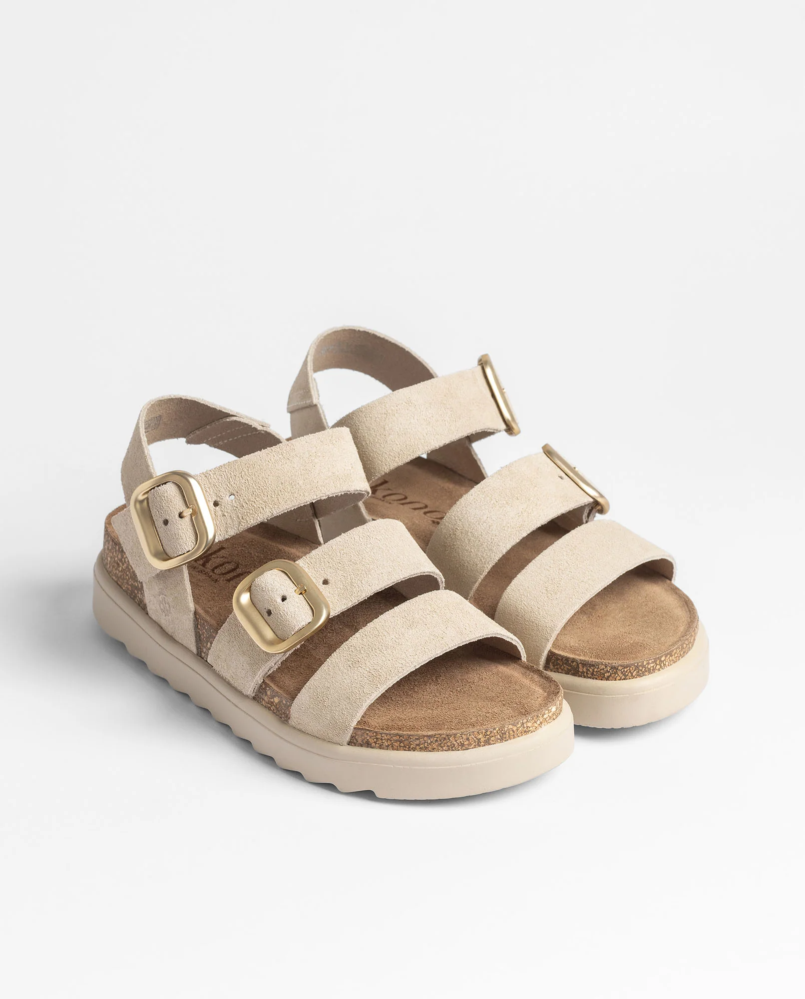 Sandalia de plataforma TUNEZ-127 beige - Image 3