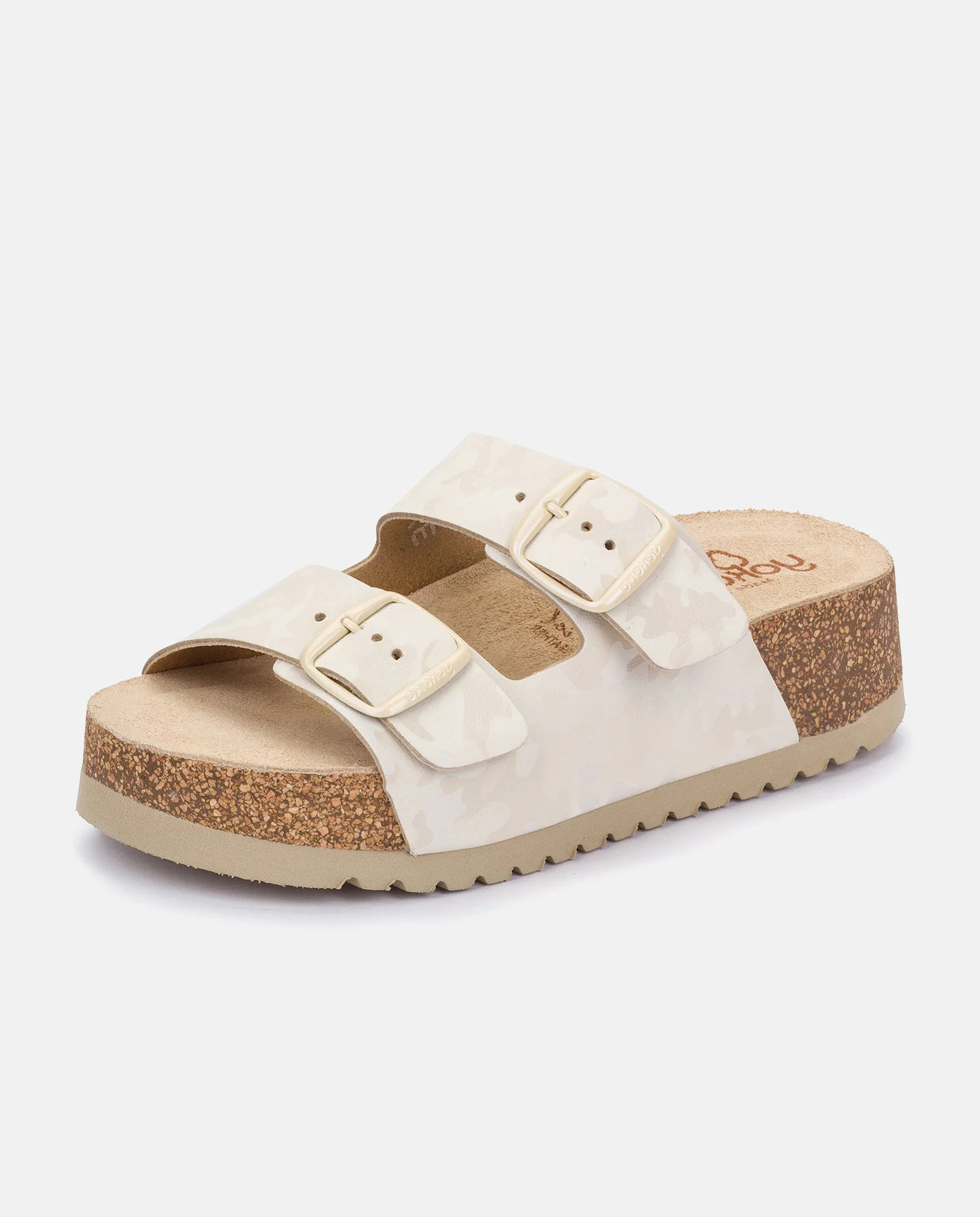 Sandalia de plataforma Velez 003 blanco - Image 7