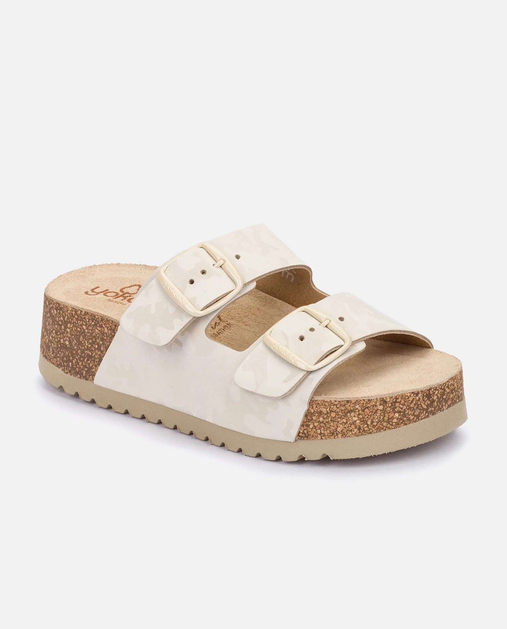 Sandalia de plataforma Velez 003 blanco - Image 8