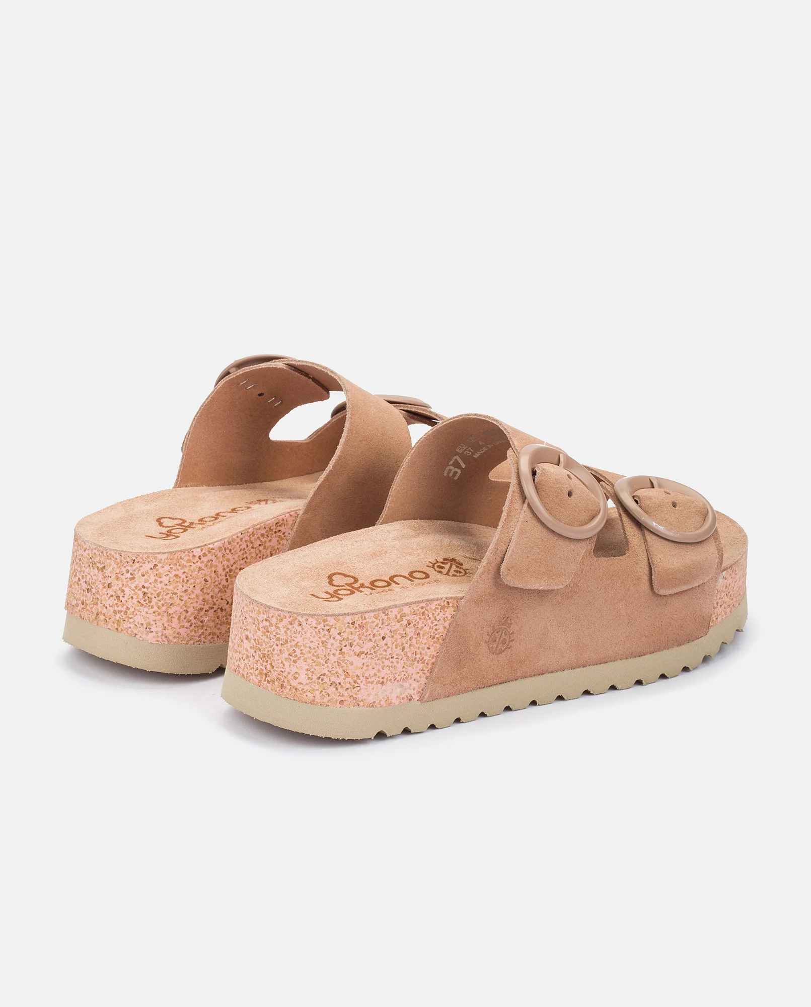 Sandalia de plataforma Velez 003 rosa - Image 4