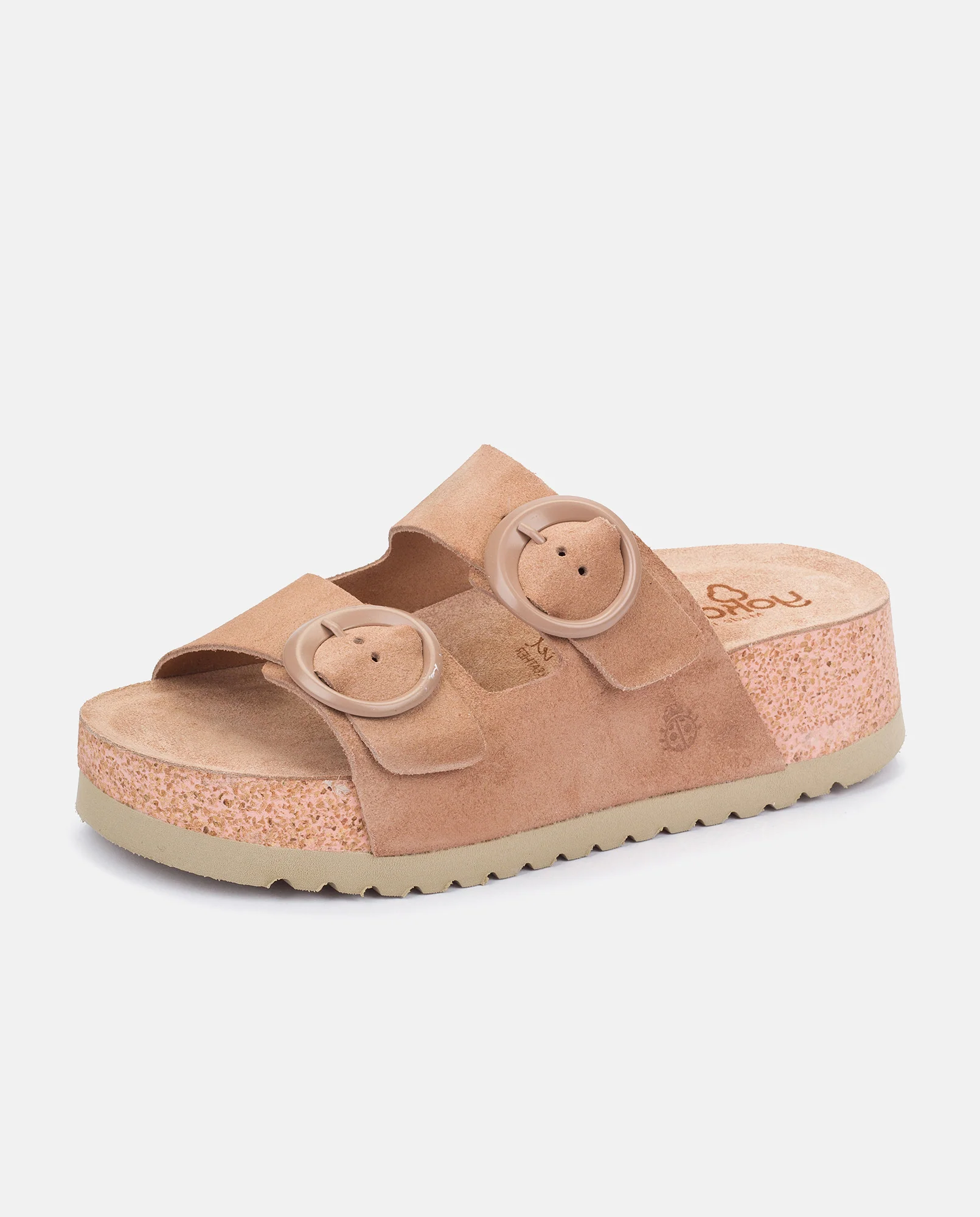 Sandalia de plataforma Velez 003 rosa - Image 7