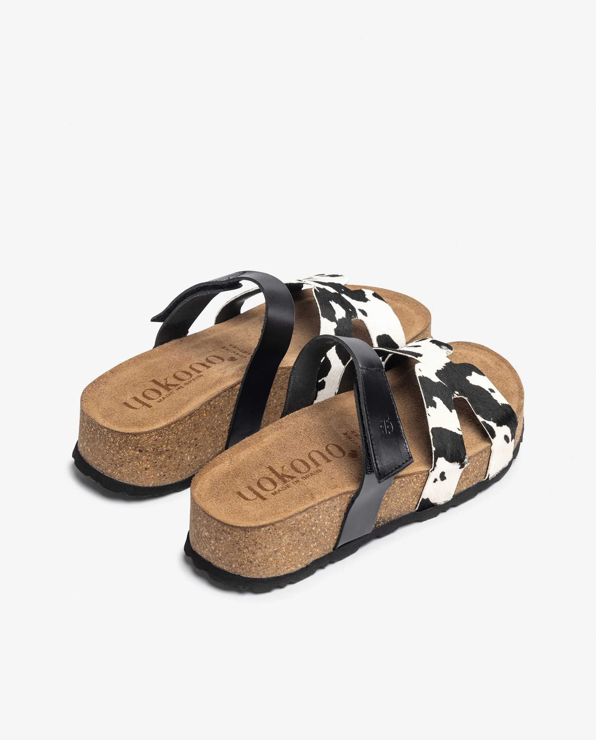 Sandalia de plataforma WIWI-125 blanco - Image 4