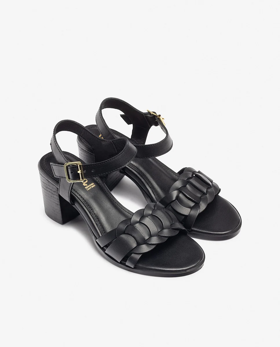 Sandalia de tacón DUGI-251 negro - Image 3