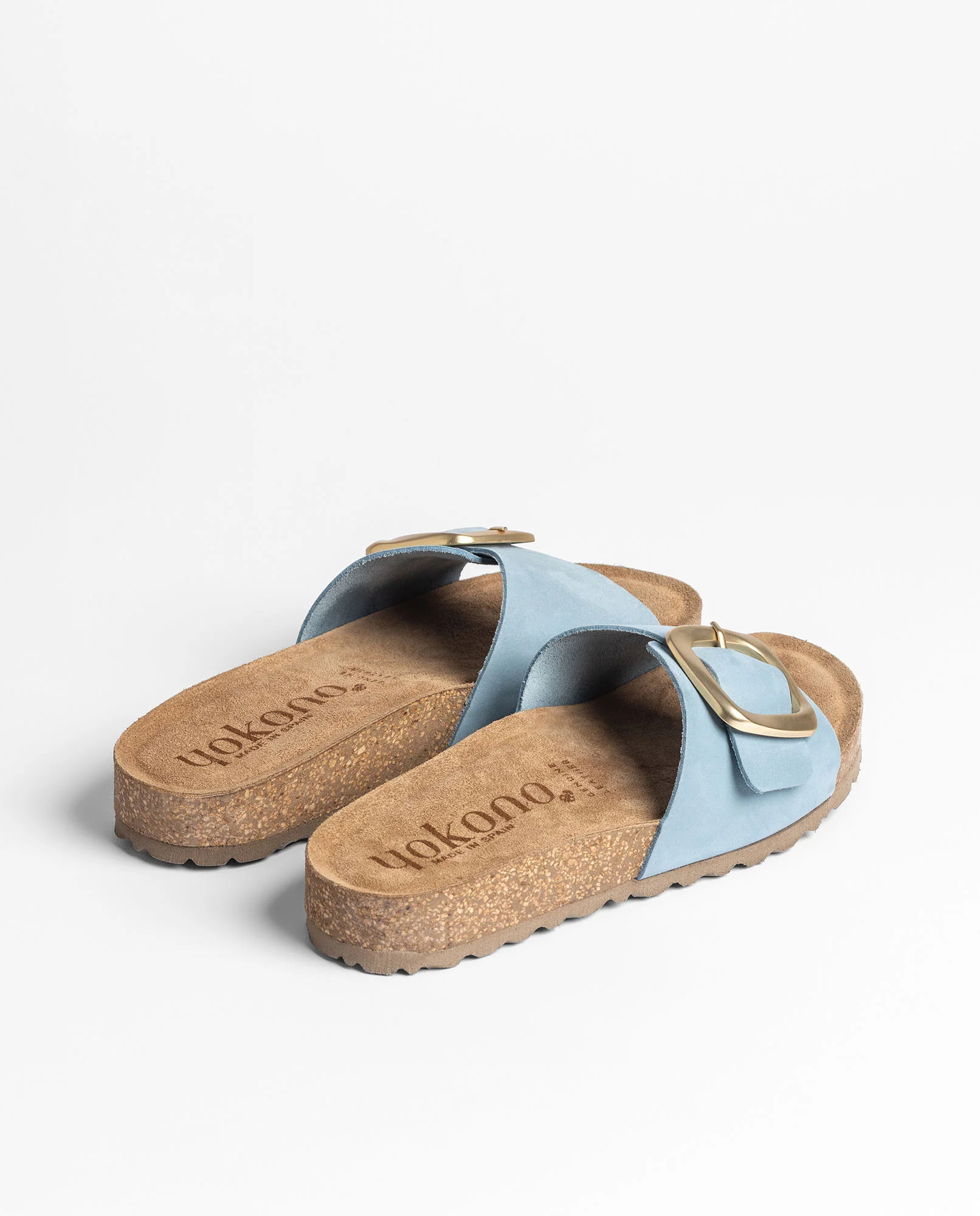 Sandalia plana JERBA-114 azul - Image 4