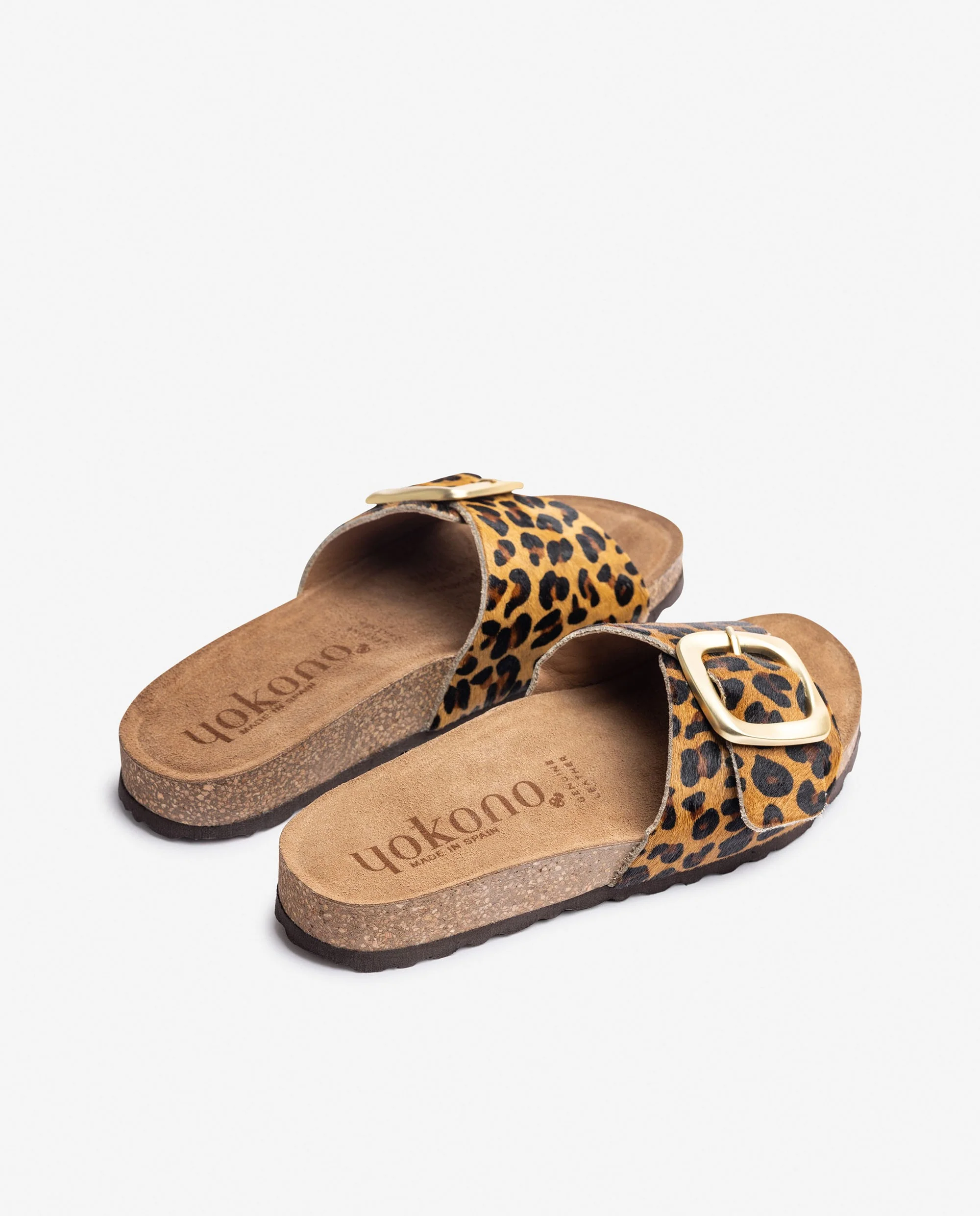 Sandalia plana JERBA-114 leopardo - Image 3