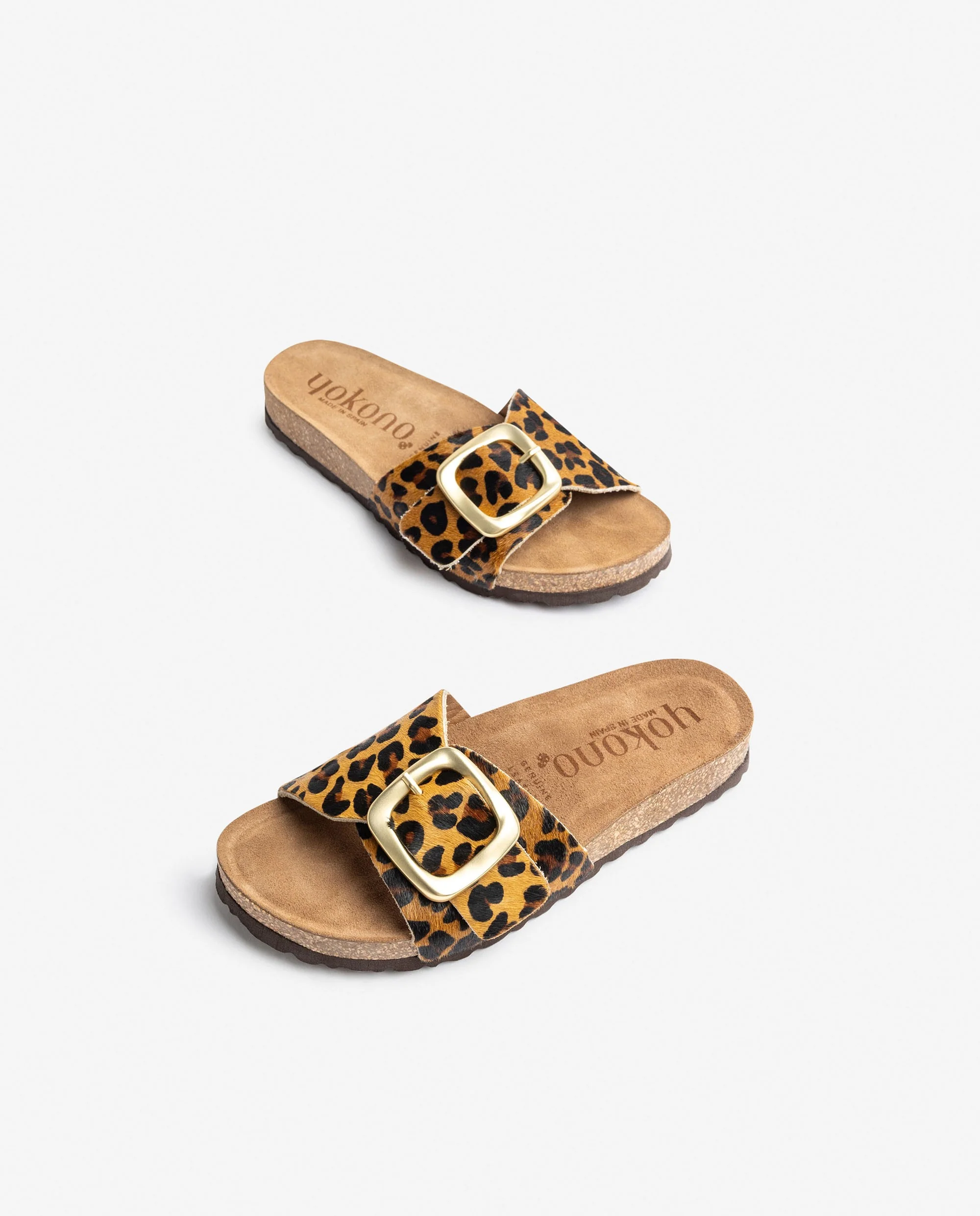 Sandalia plana JERBA-114 leopardo - Image 5