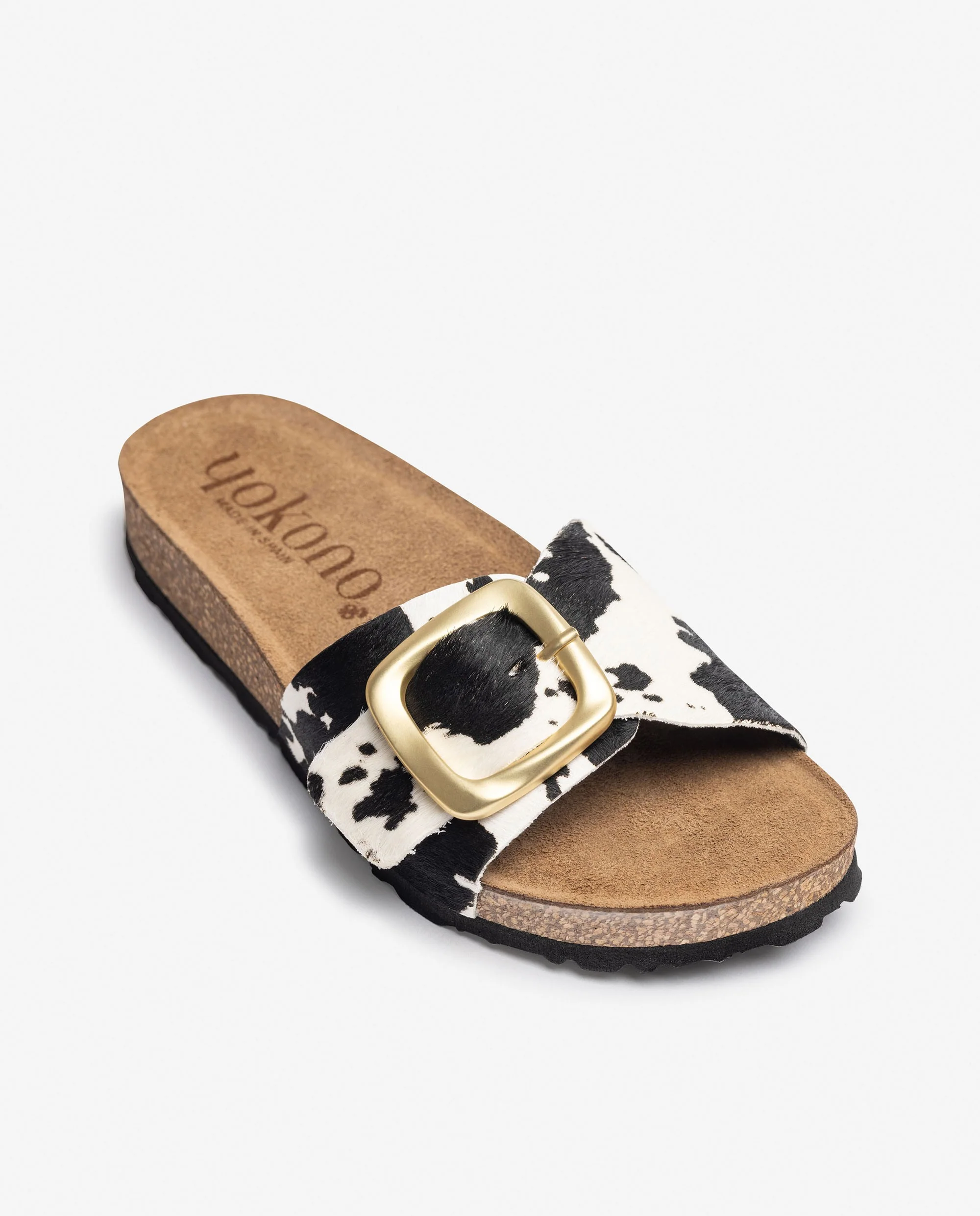 Sandalia plana JERBA-114 negro - Image 4