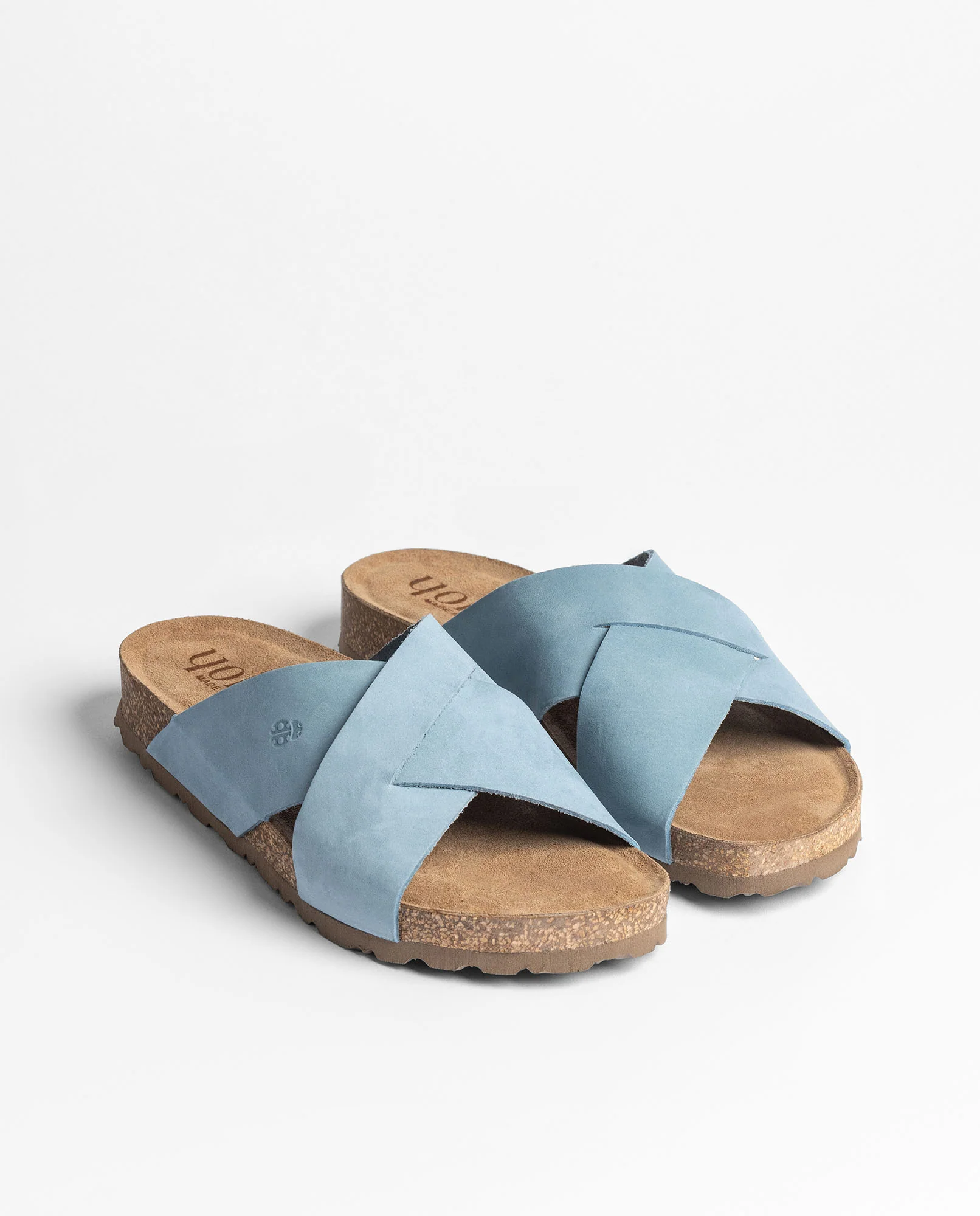 Sandalia plana JERBA-300 azul - Image 3