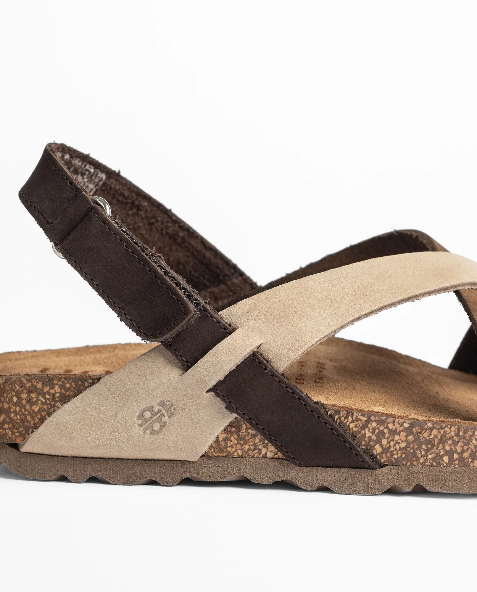 Sandalia plana JERBA-718 marrón - Image 4