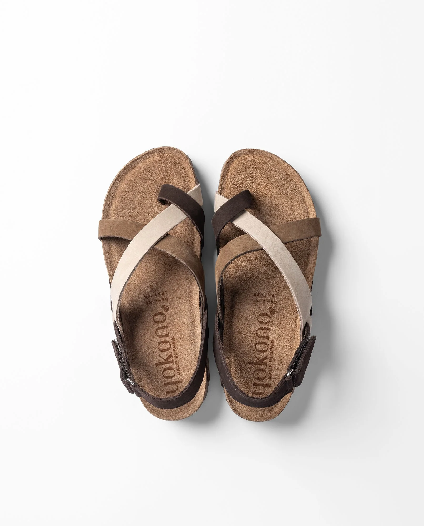 Sandalia plana JERBA-718 marrón - Image 5