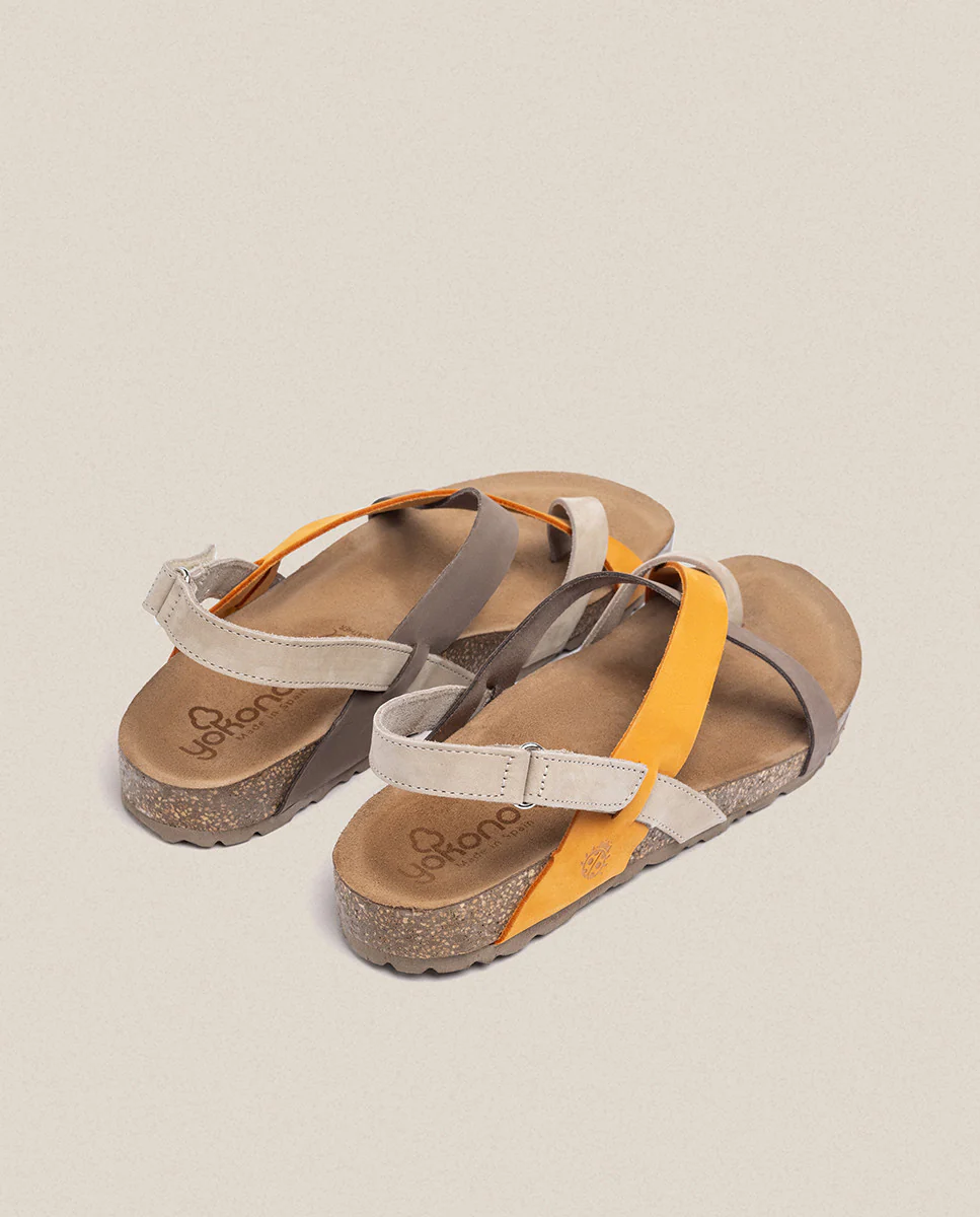 Sandalia plana Jerba 718 naranja - Image 6