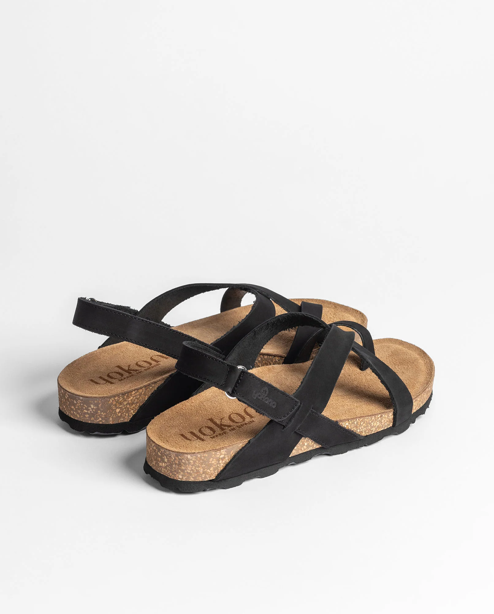 Sandalia plana Jerba 718 negro - Image 4