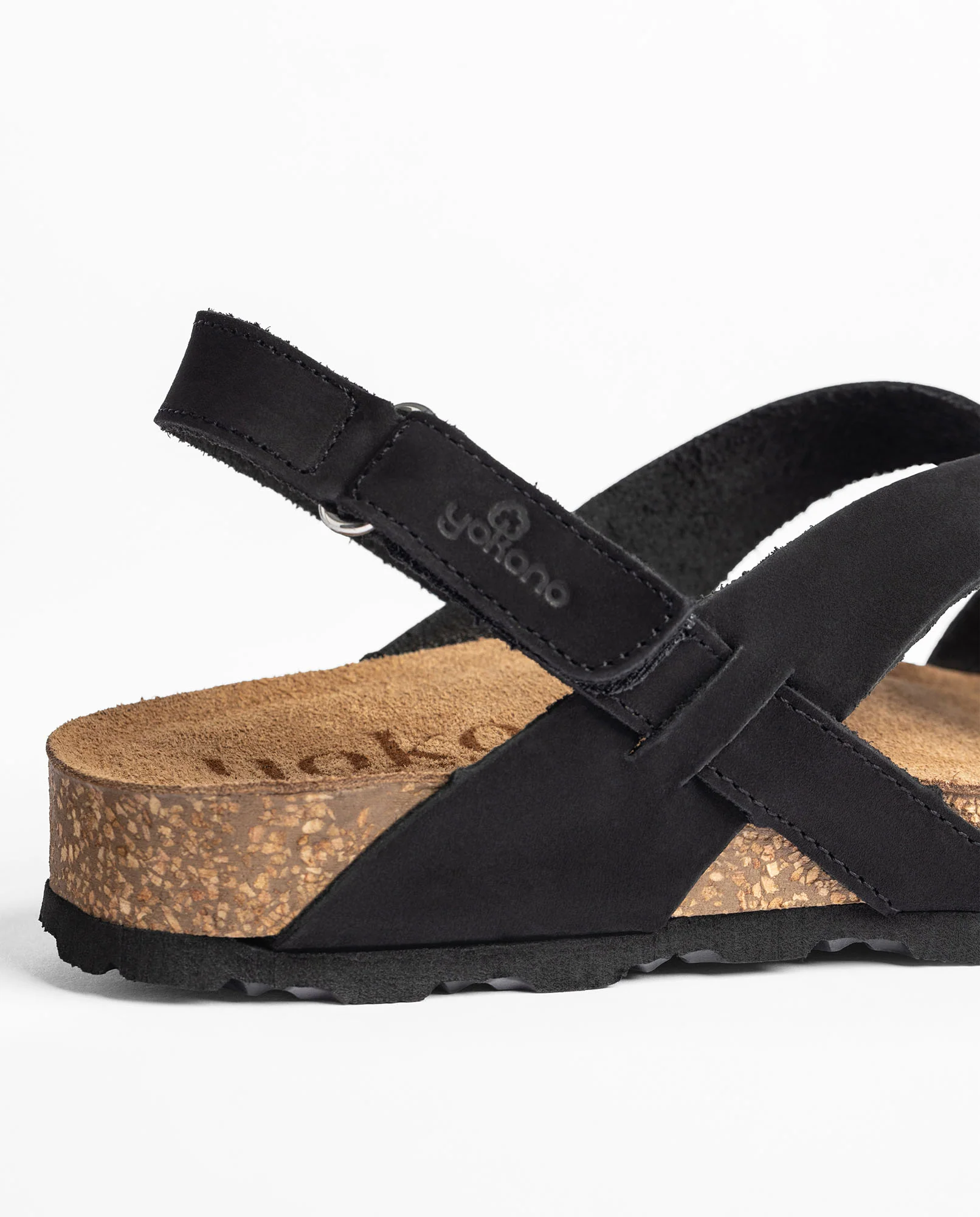 Sandalia plana Jerba 718 negro - Image 5