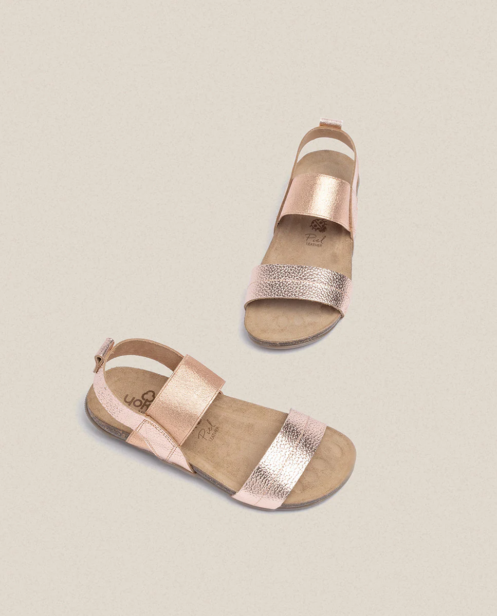 Sandalia plana Manacor 001 rosa - Image 3