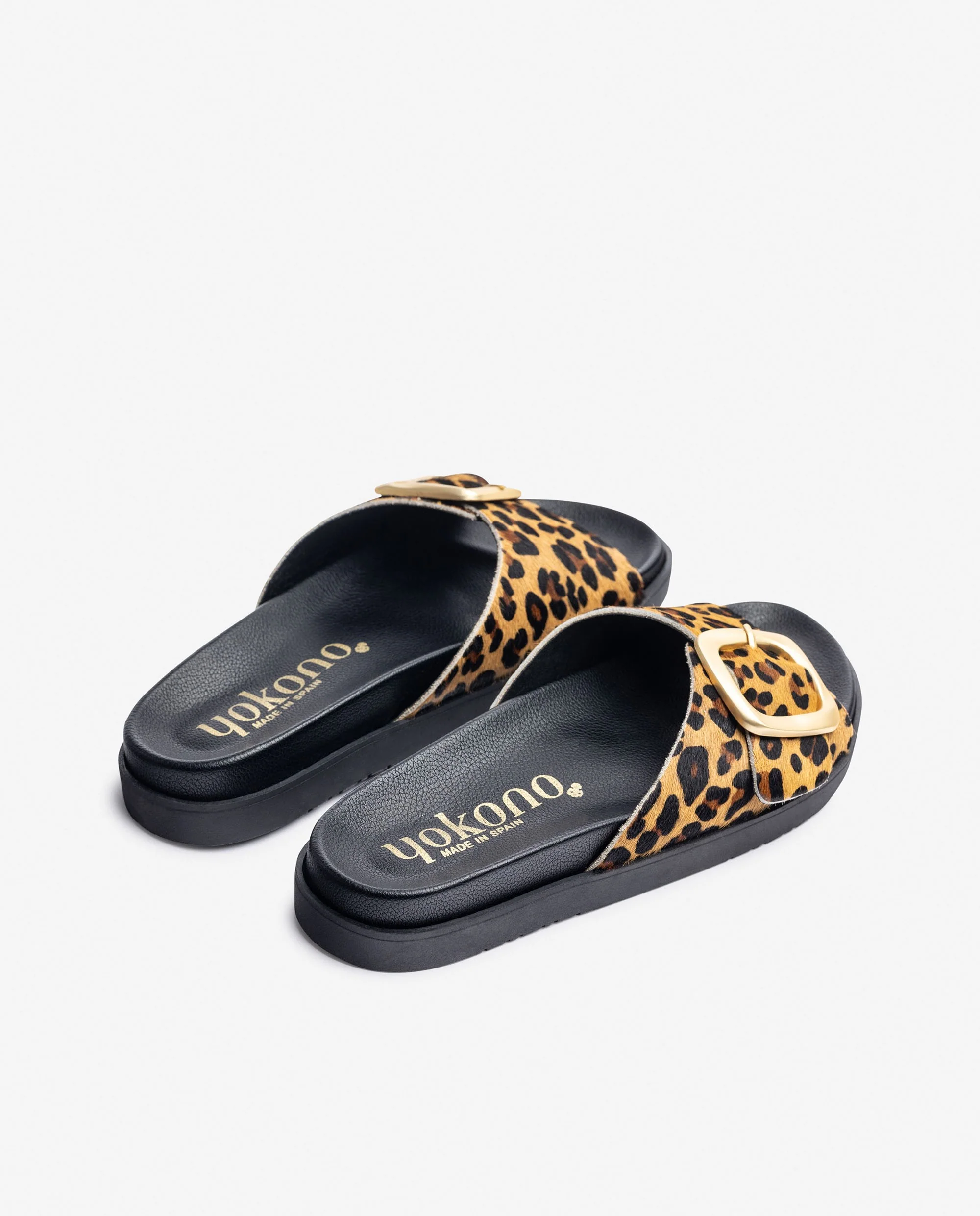 Sandalia plana MORENA-134 leopardo - Image 3