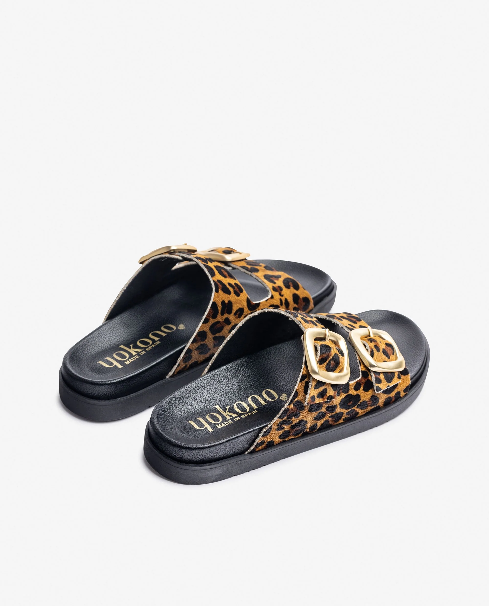 Sandalia plana MORENA-711 leopardo - Image 3
