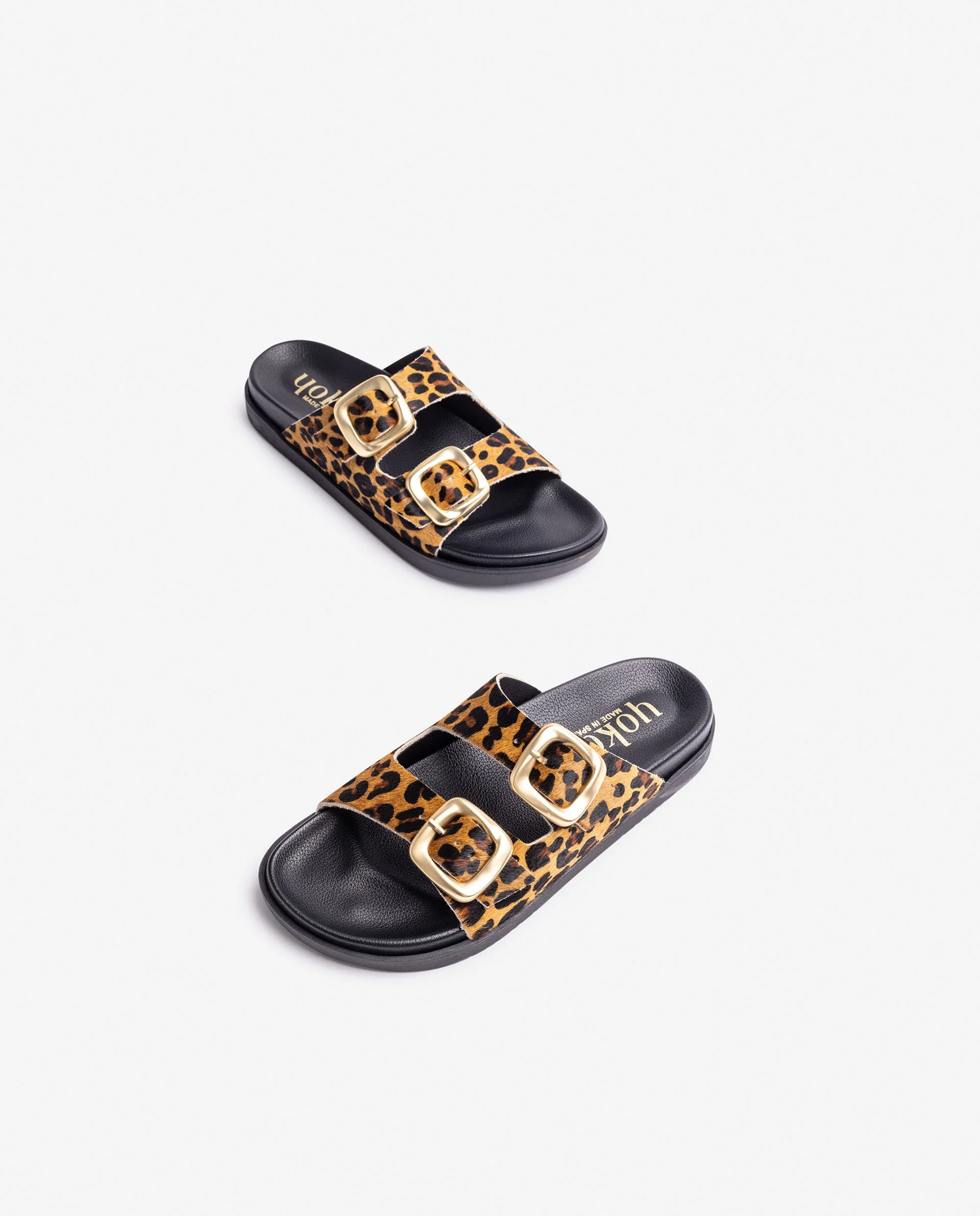 Sandalia plana MORENA-711 leopardo - Image 5