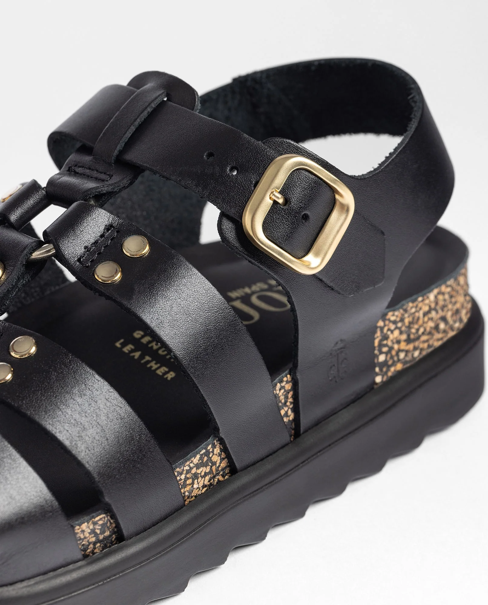 Sandalia plataforma TUNEZ-255 negro - Image 4