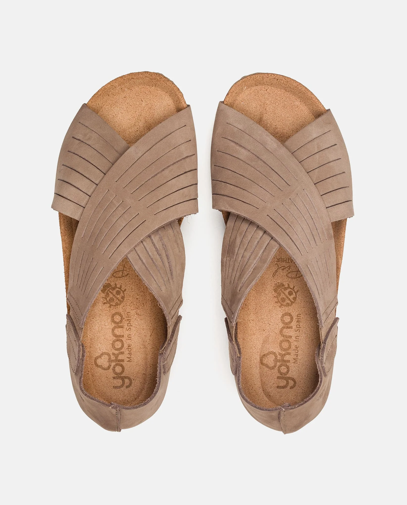 Sandalia plana Villa 179 marrón - Image 5