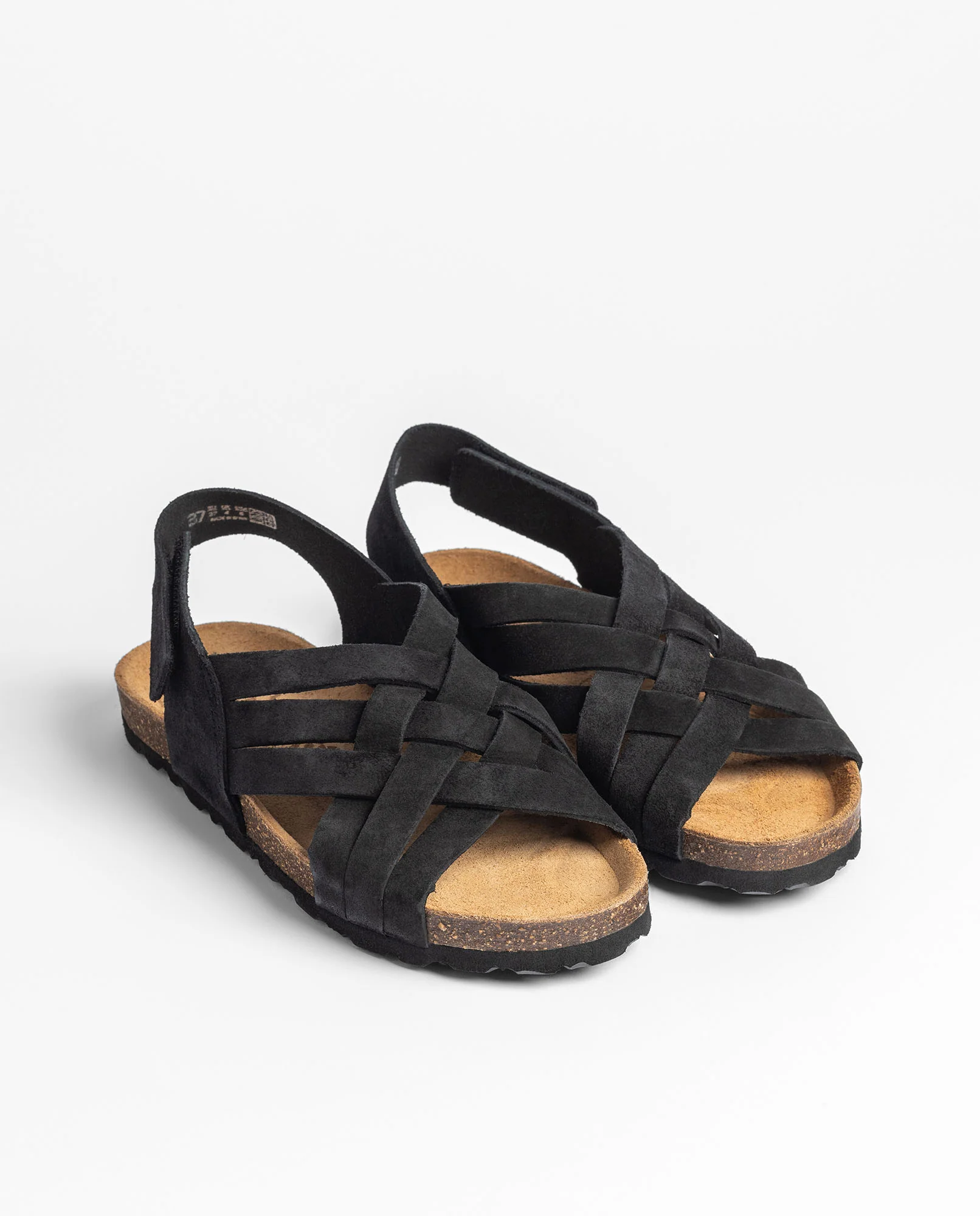 Sandalia plana VILLA-251 negro - Image 3